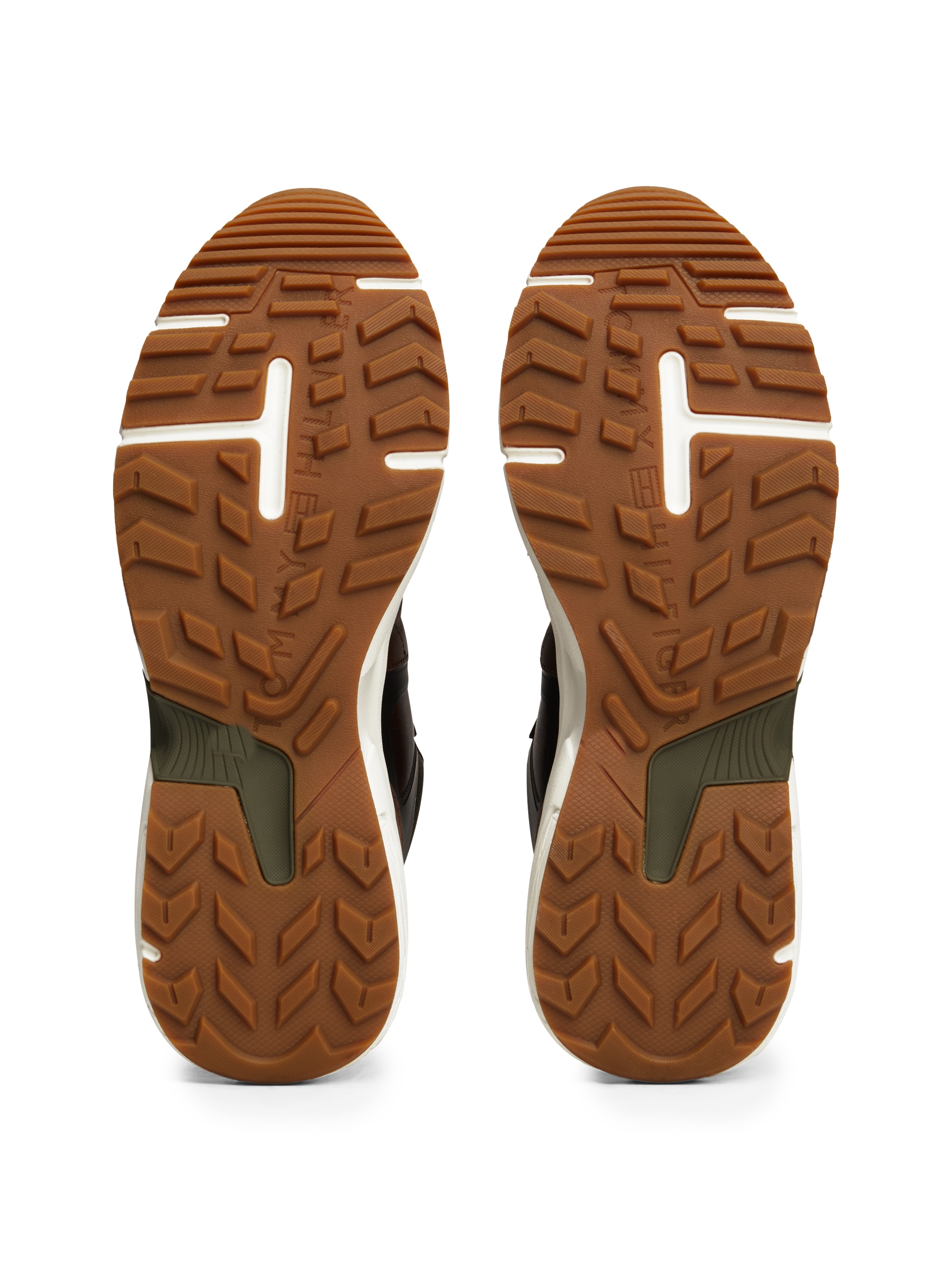Tommy Hilfiger Keilsneaker »M RUNNER CORDURA HI LTH MIX«, Keilabsatz, Schnürboots, Schnürschuh mit gepolstertem Schaftrand
