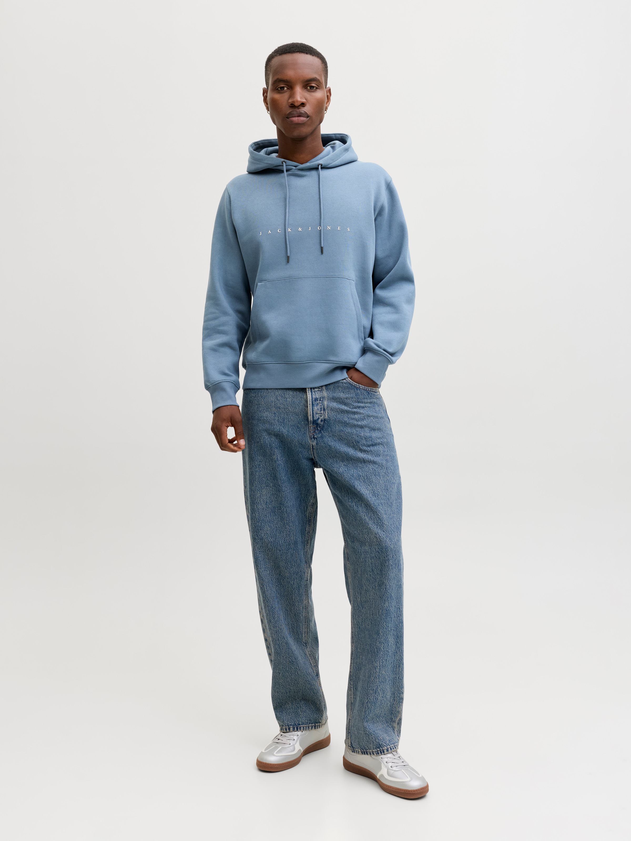 Jack & Jones Kapuzensweatshirt »JJESTAR mit 3D-Print und Kapuze für vielseitige Anlässe«, Baumwollmischung, relaxed fit
