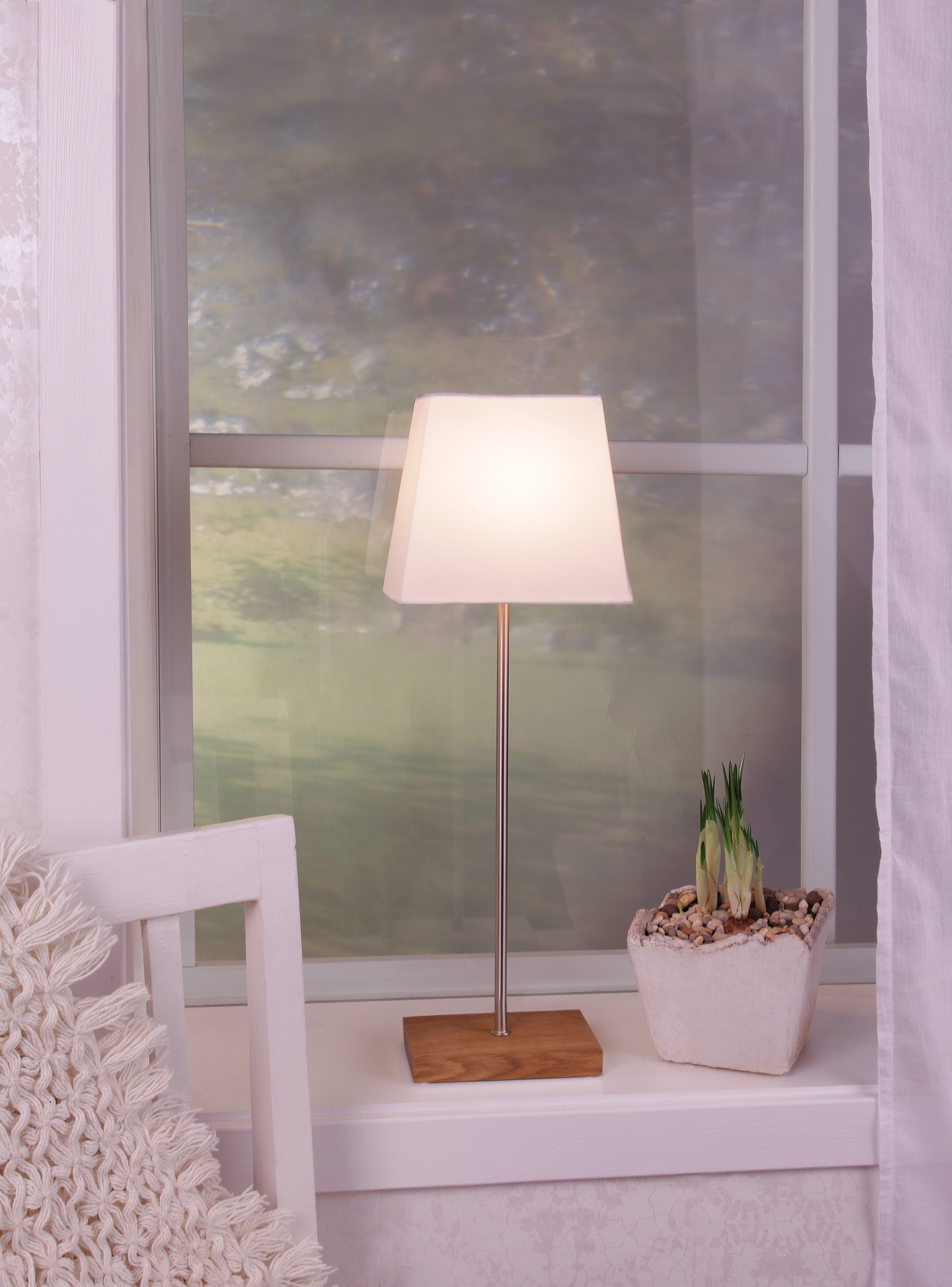 Parforce Traditional Hunting Stehlampe »Standleuchte Combi-Pack«, Leuchtmittel E14 | ohne Leuchtmittel, wechselbarer Schirm