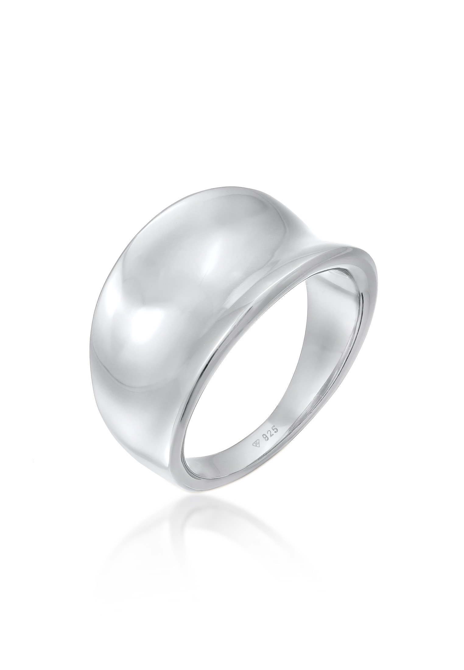 Elli Siegelring »Ring Basic Schick Oval 925 Silber«