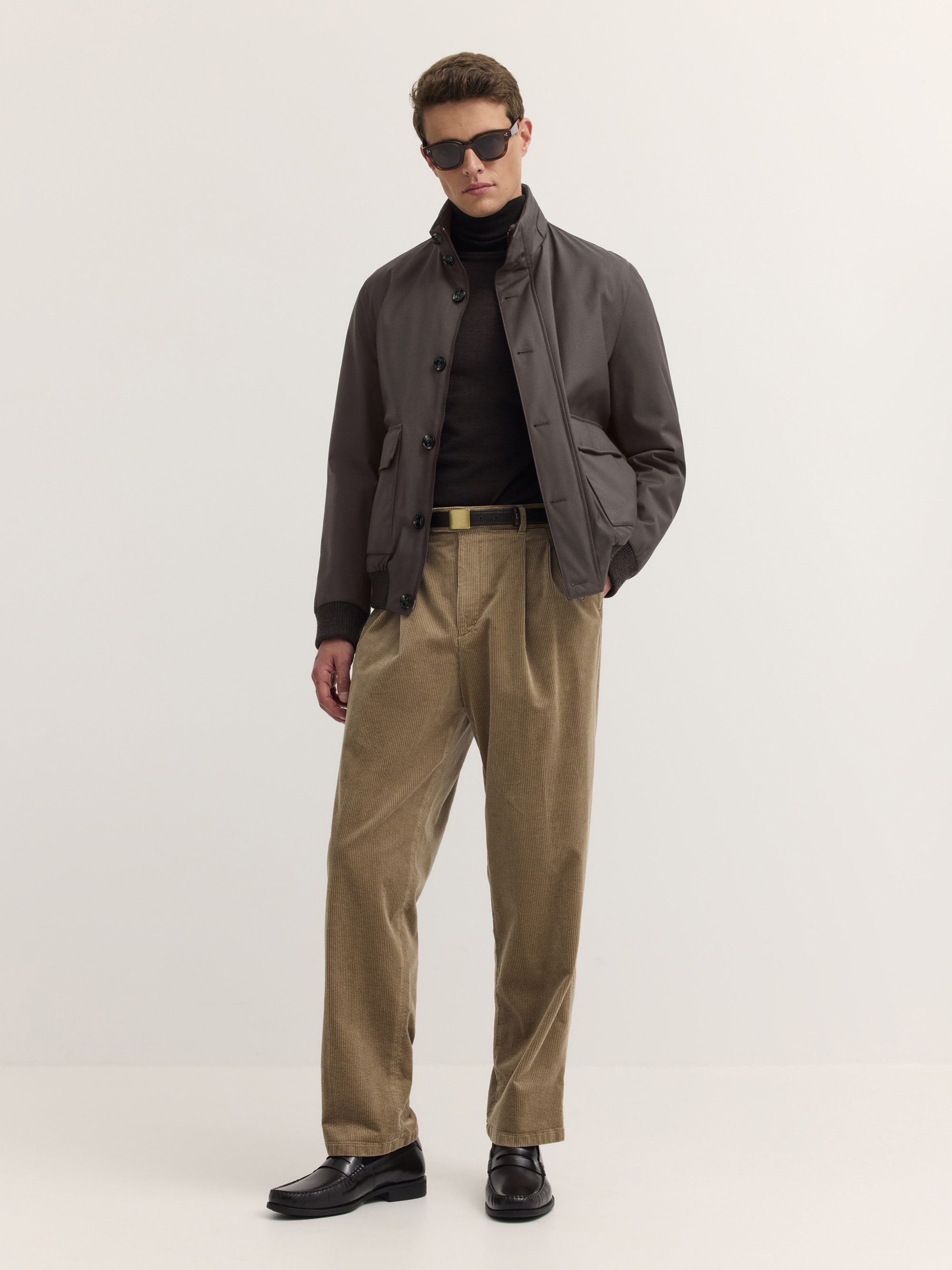 bugatti Blouson »Regular Fit« ohne Kapuze Regular Fit Stretch Membran Stehkragen