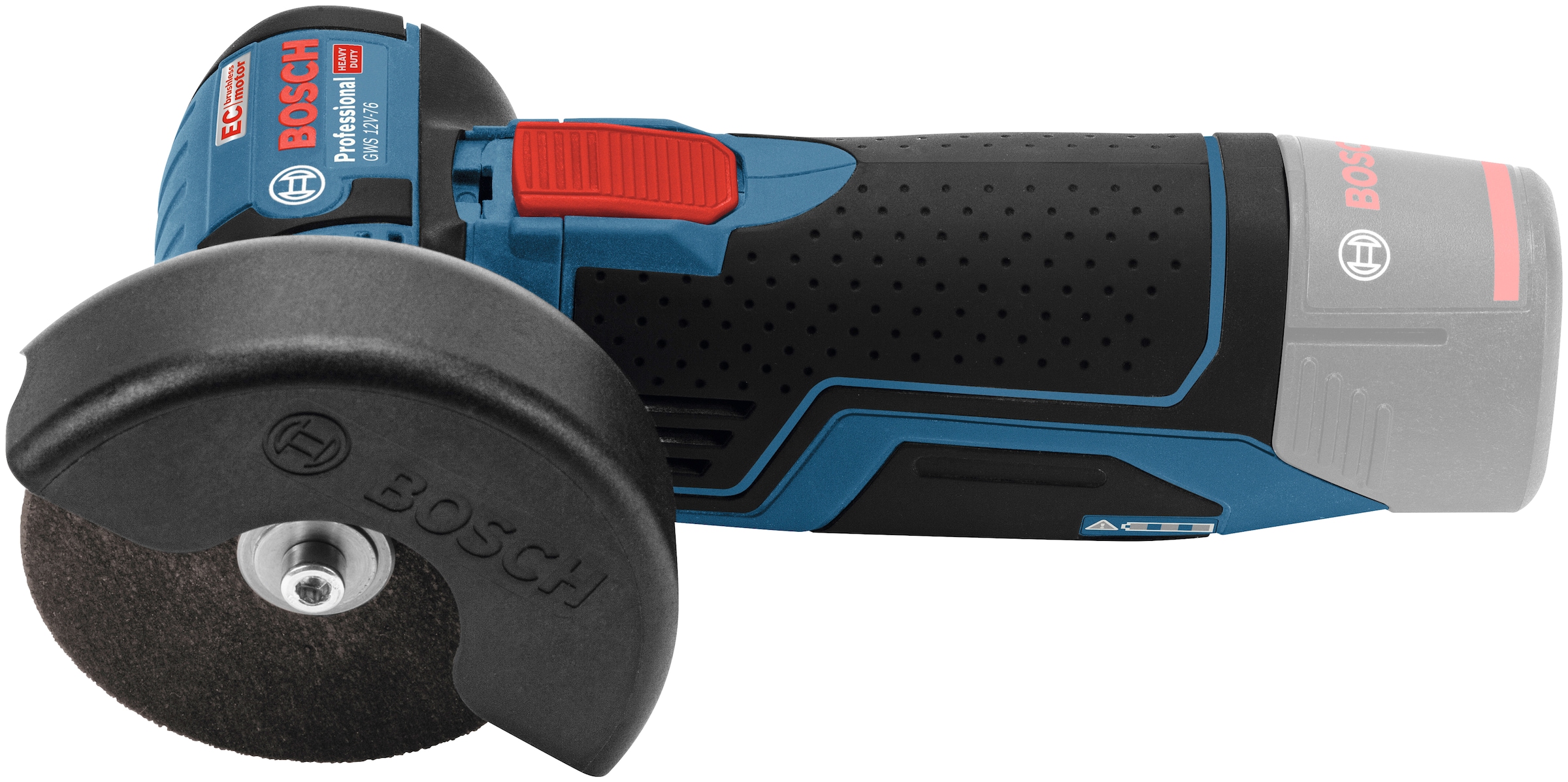 Bosch Professional Akku-Winkelschleifer »GWS 12V-76 Professional«, ohne Akku und Ladegerät