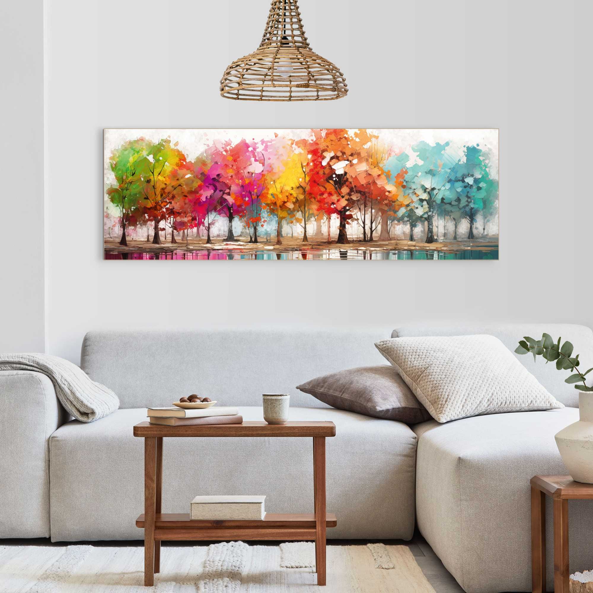 Wandbild »Colour Forest«