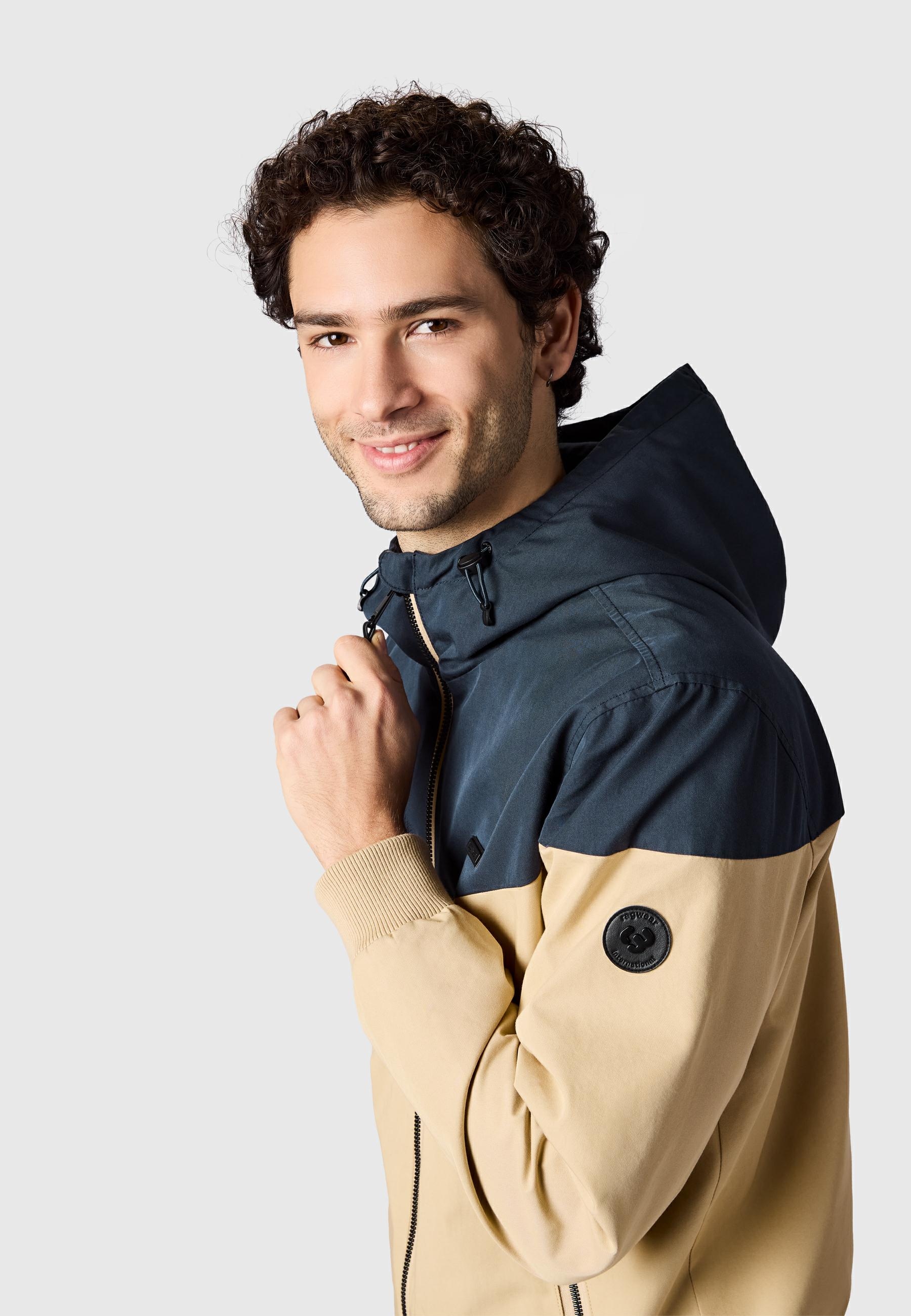 Ragwear Outdoorjacke »Outdoorjacke Winngs YOUMODO« mit Kapuze Leichte Übergangsjacke mit Kapuze