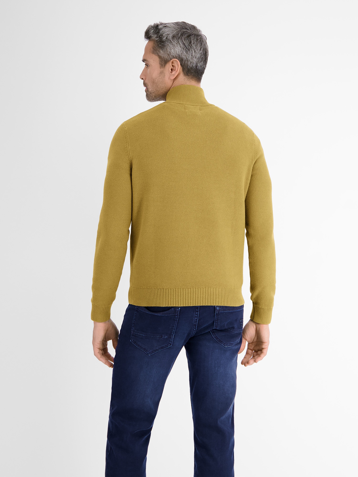 LERROS Strickpullover »LERROS Strickpullover, Troyerstyle«