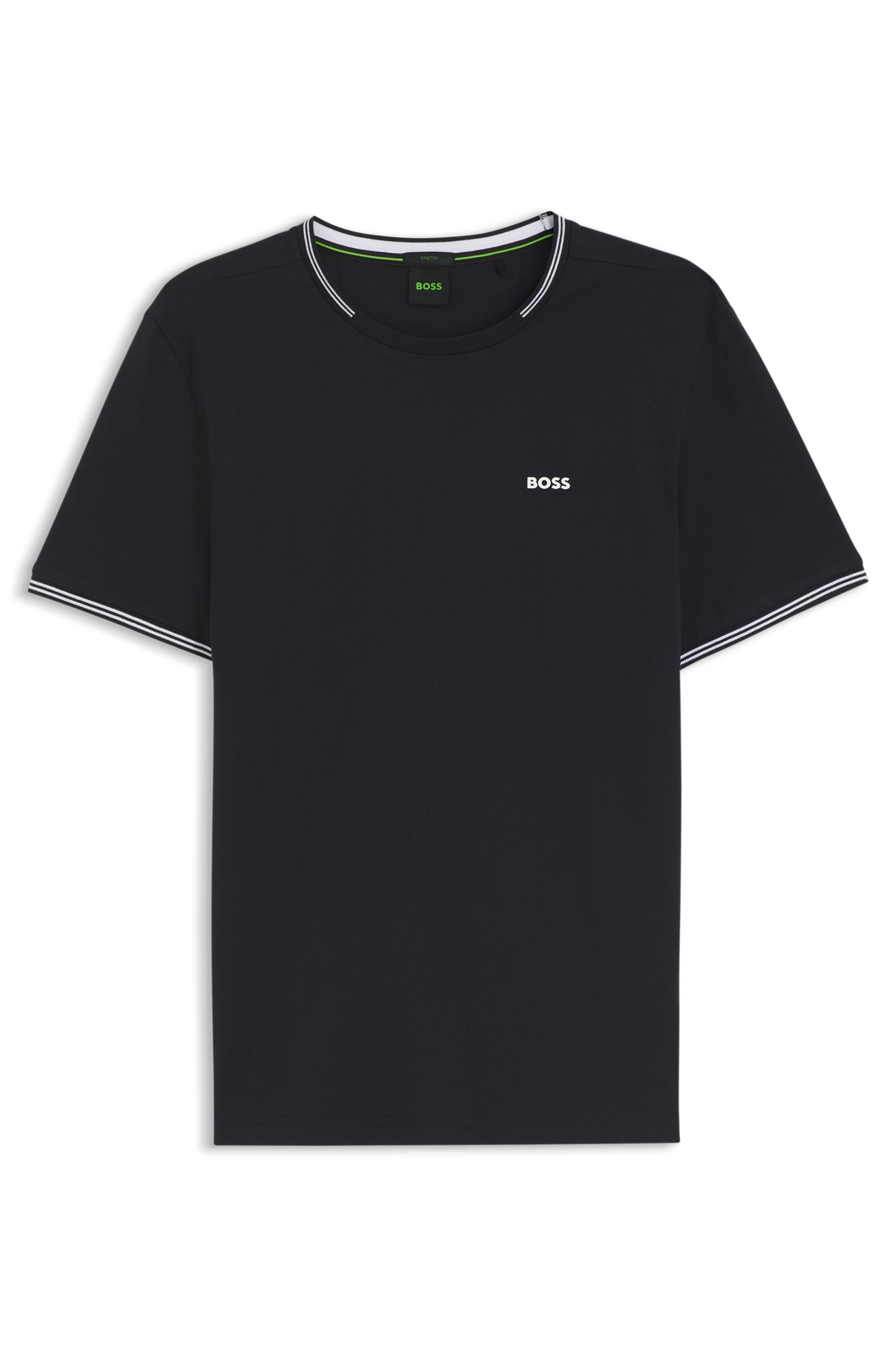 BOSS GREEN T-Shirt »Taul« aus softem Stretch-Baumwoll-Piqué, Regular Fit, Kühlend
