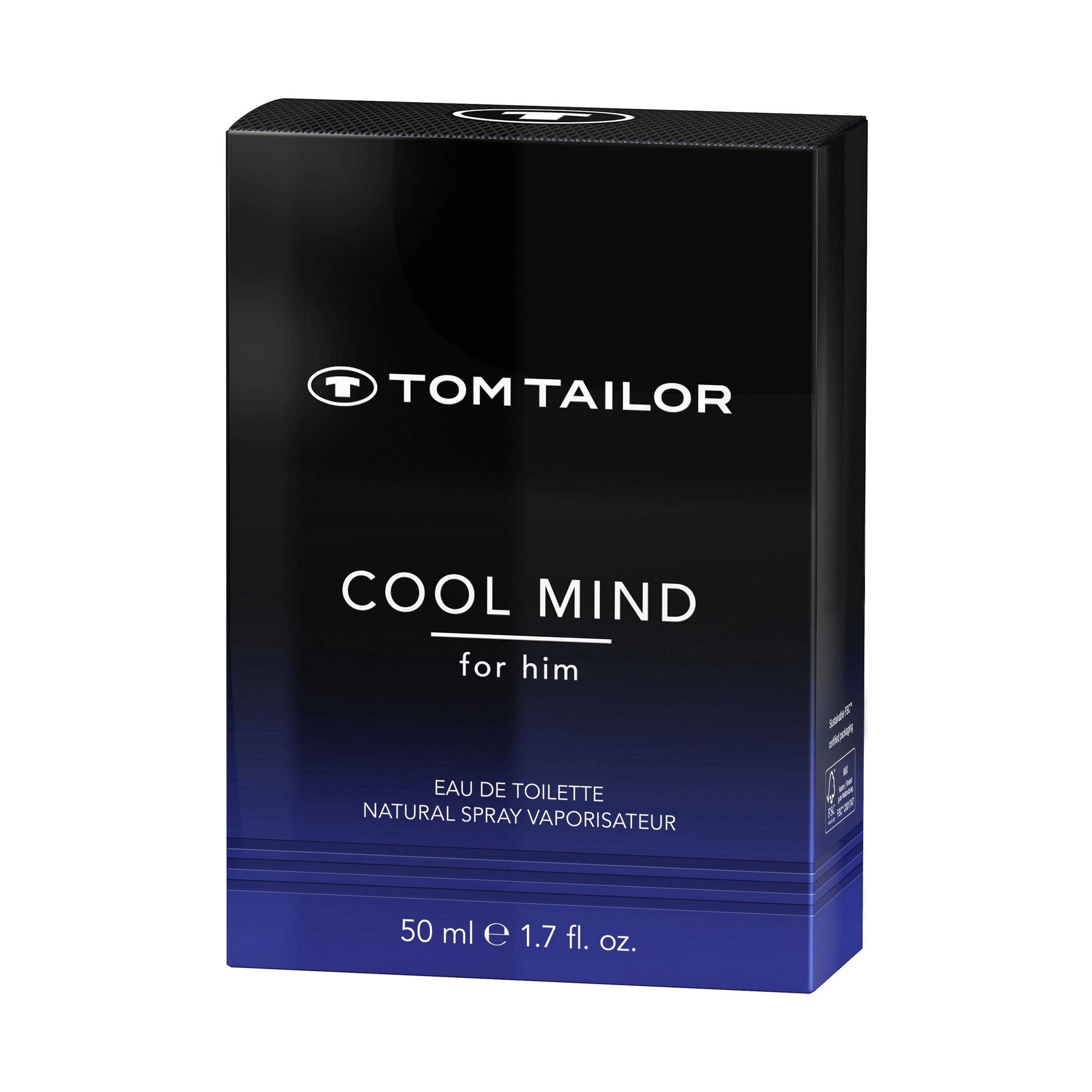 TOM TAILOR Eau de Toilette »COOL MIND« orientalische Duftrichtung, Kopfnote Zimt und Ananas