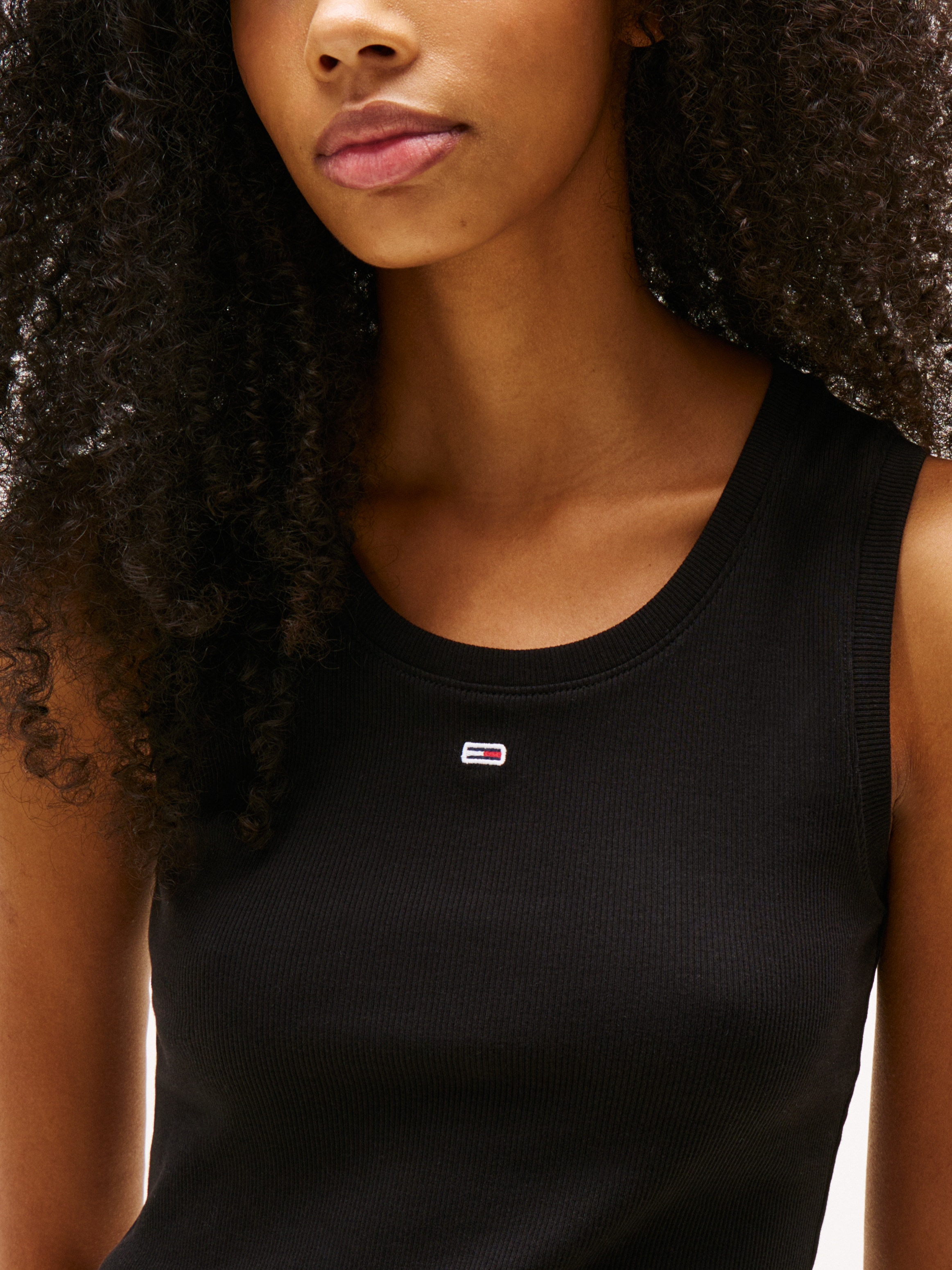 Tommy Jeans Tanktop »TJW ESSENTIAL RIB TANK EXT«, mit gerippter Struktur