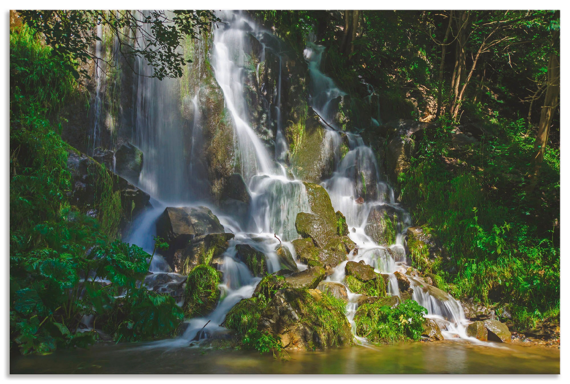 Artland Wandbild »Wasserfall im Harz«, Gewässer, (1 St.)