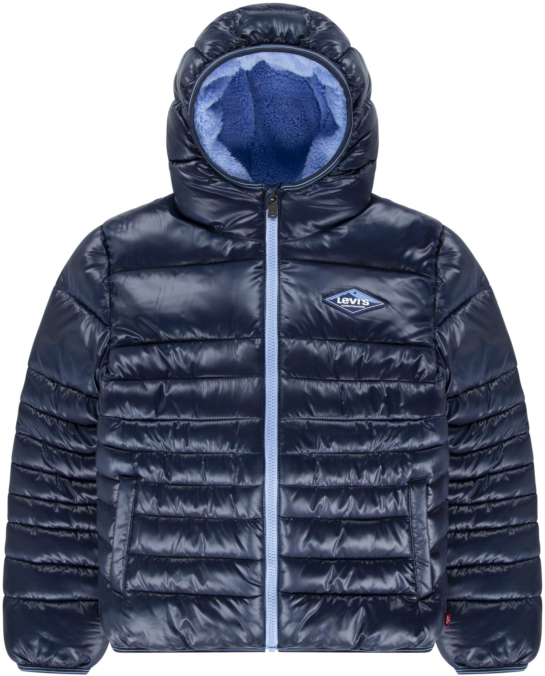 Levi's® Kids Steppjacke »SHERPA LINED MDWT PUFFER JACKET«, mit Kapuze, for Boys mit Kapuze