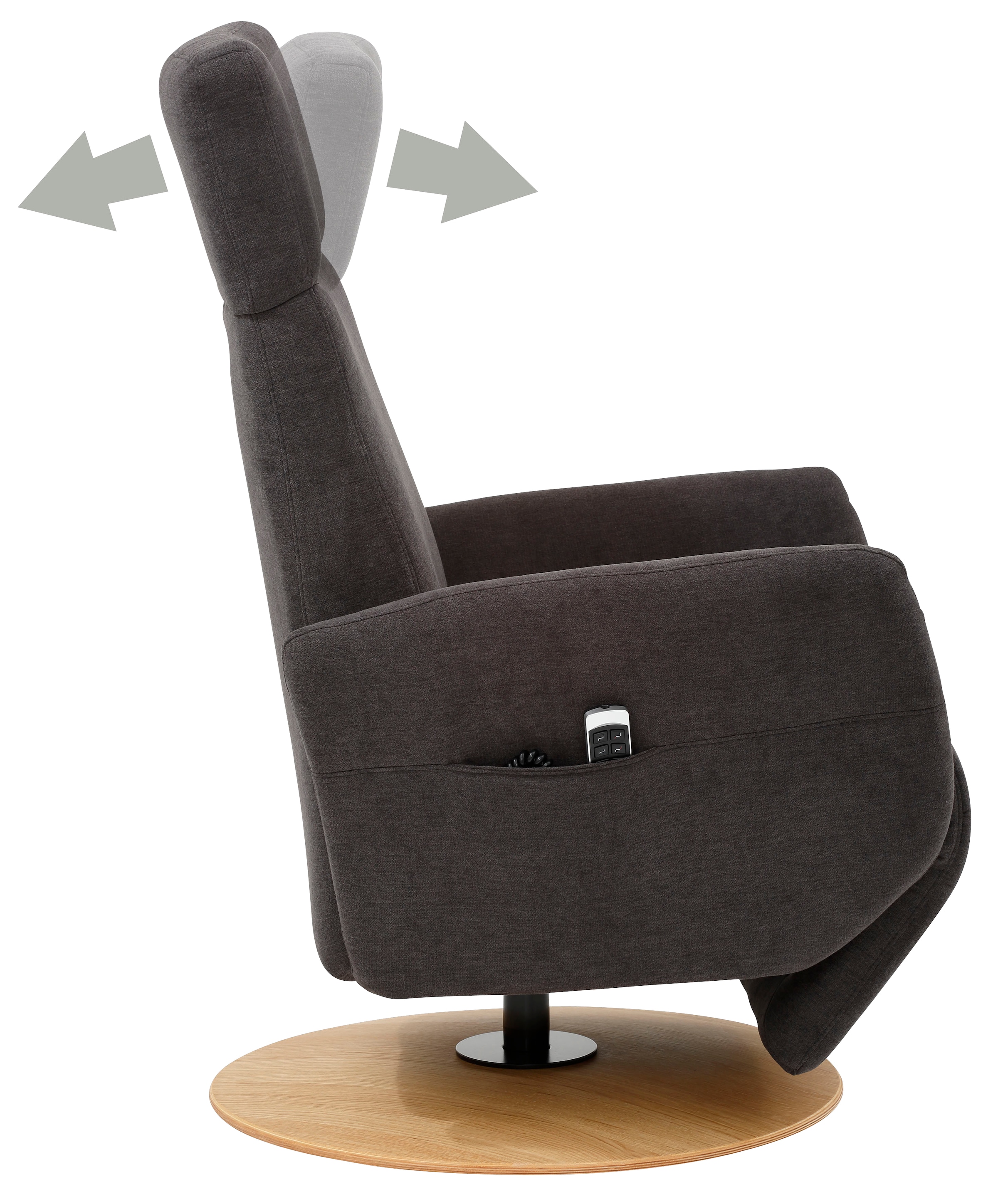 sit&more TV-Sessel »Kobra« wahlweise mit 2 Motoren, 2 Motoren und Akku oder mit 2 Motoren