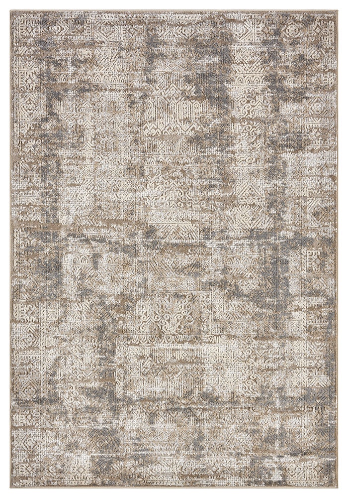 my home Teppich »Selin« rechteckig 9 mm Höhe dezenter Glanz, Schrumpf-Garn-Effekt, im Vintage-Look, dichte Qualität