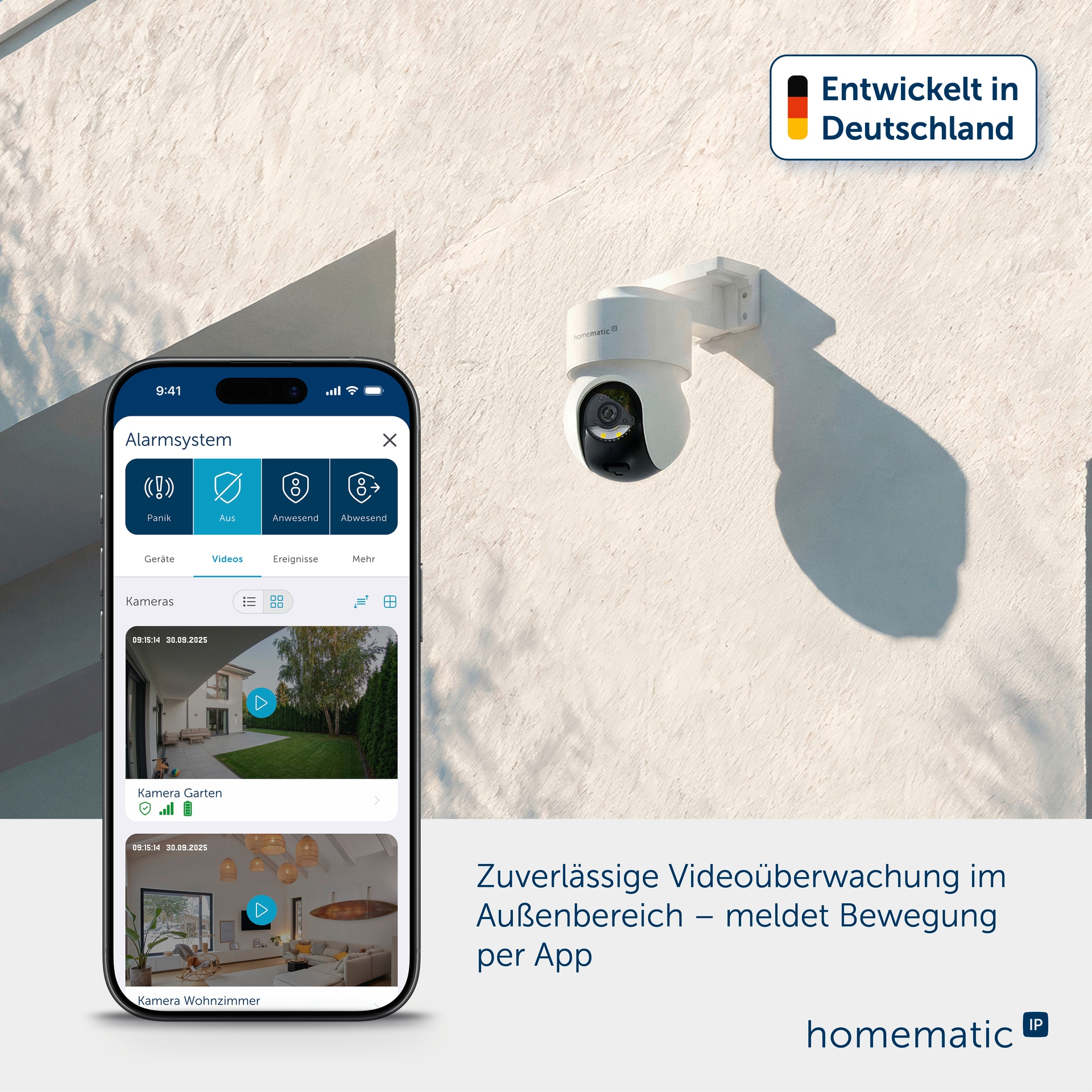 Homematic IP Überwachungskamera »Außenkamera« Außenbereich