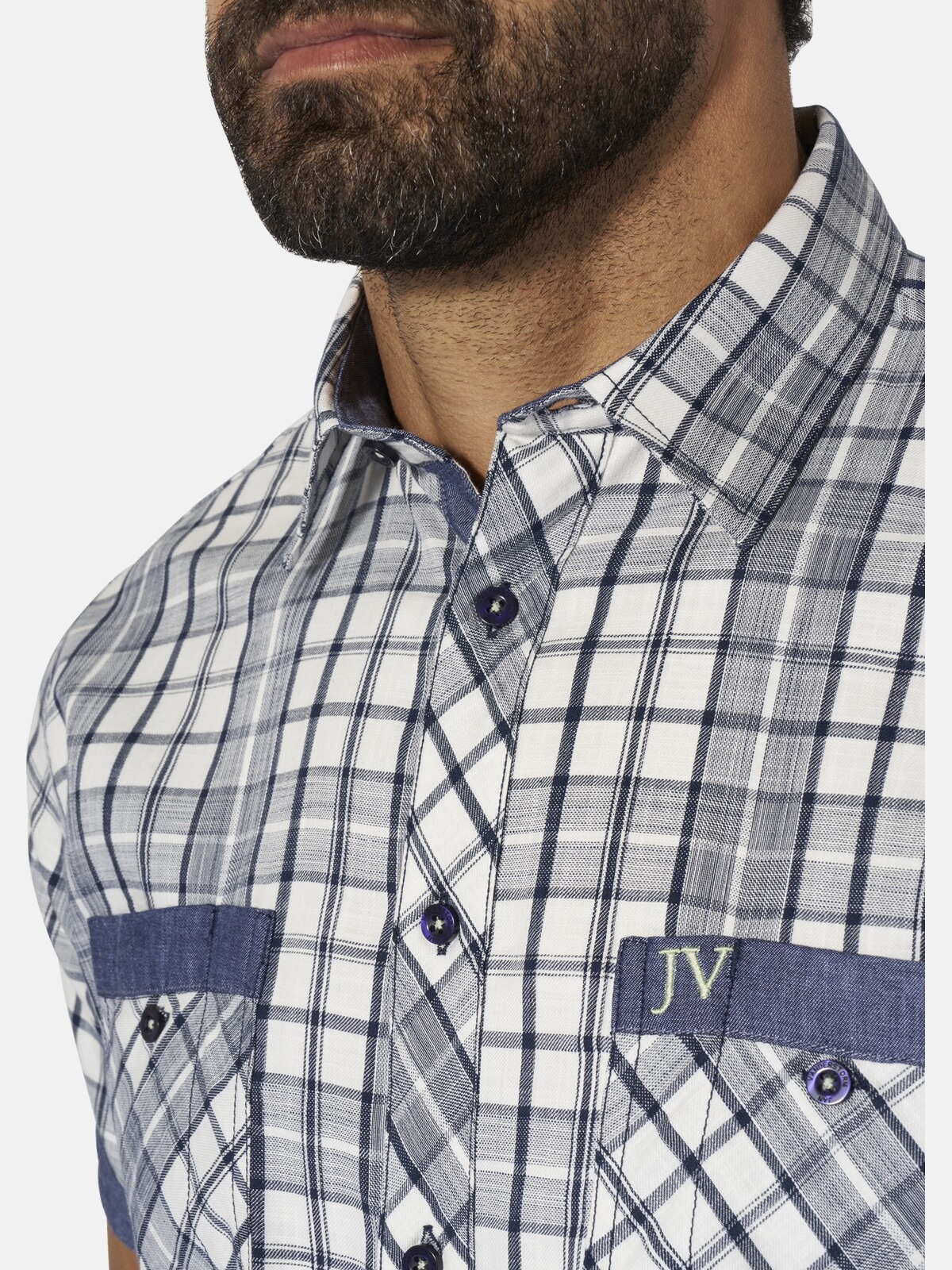 Jan Vanderstorm Kurzarmhemd »Kurzarmhemd DAGSON«