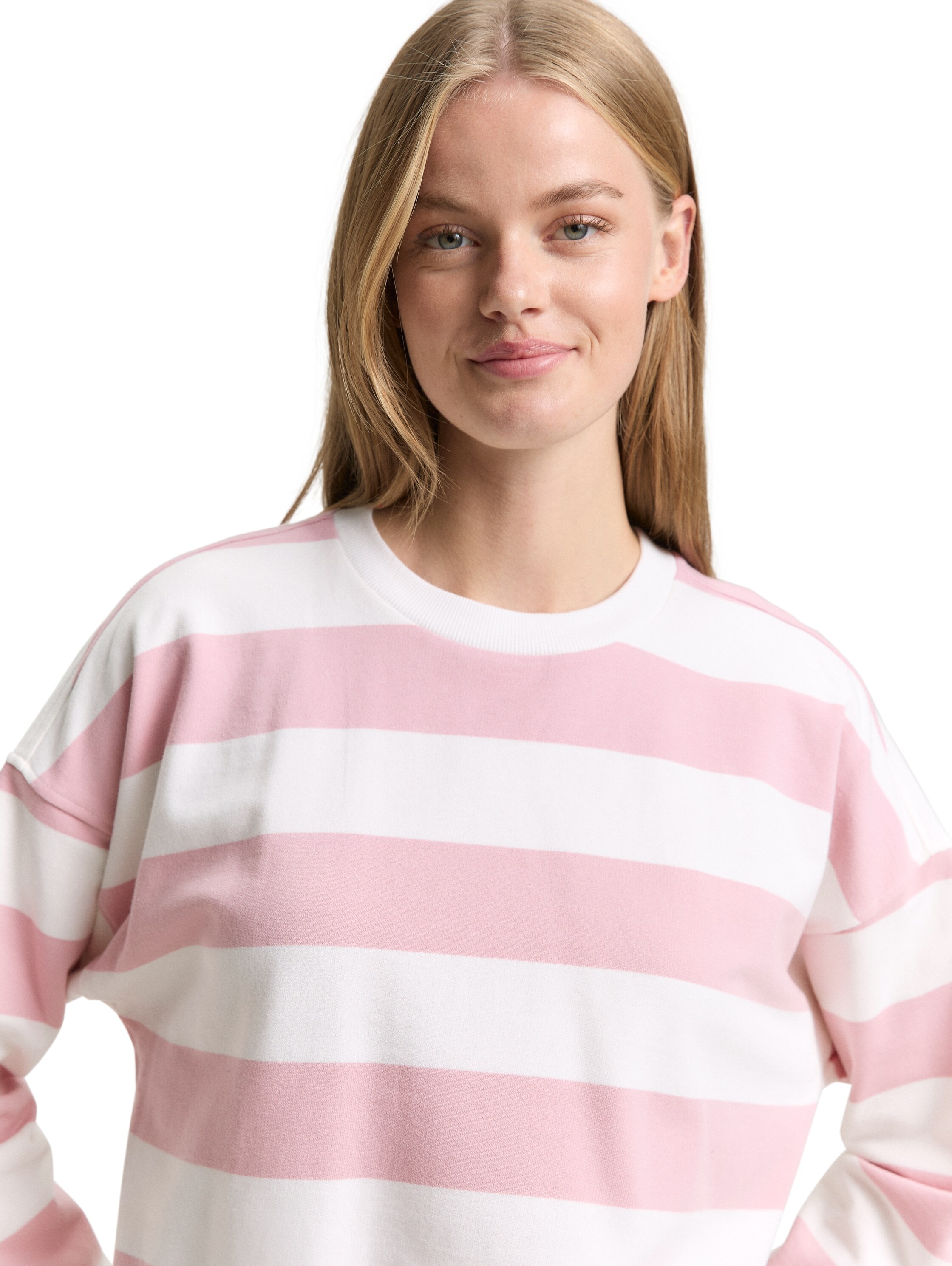 TOM TAILOR Denim Sweatshirt , aus weicher Baumwolle
