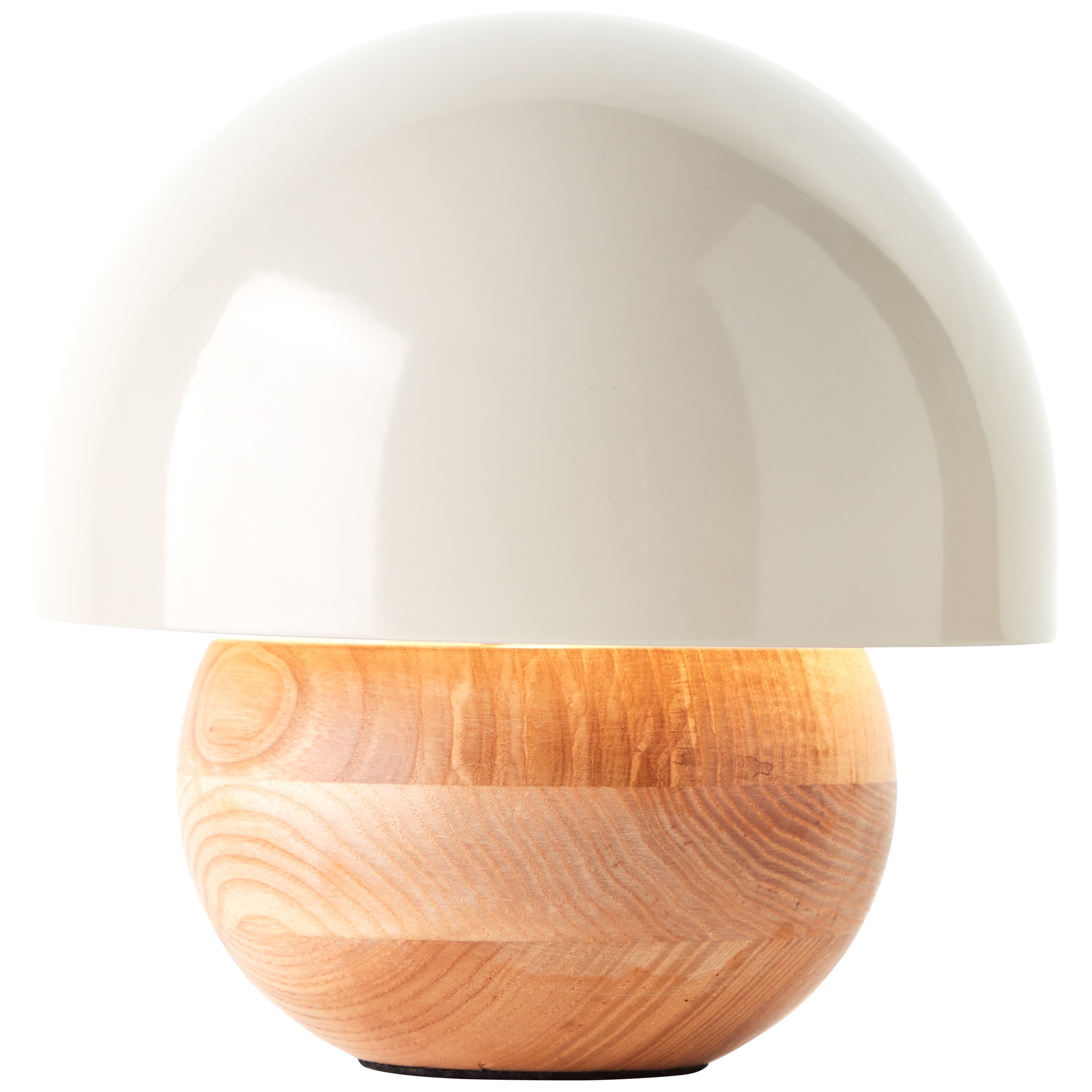 Brilliant Tischleuchte »Nalam«, 1 flammig, Leuchtmittel E14 | ohne Leuchtmittel, Pilz-Tischleuchte, Ø 20 cm, E14, Holz/Metall