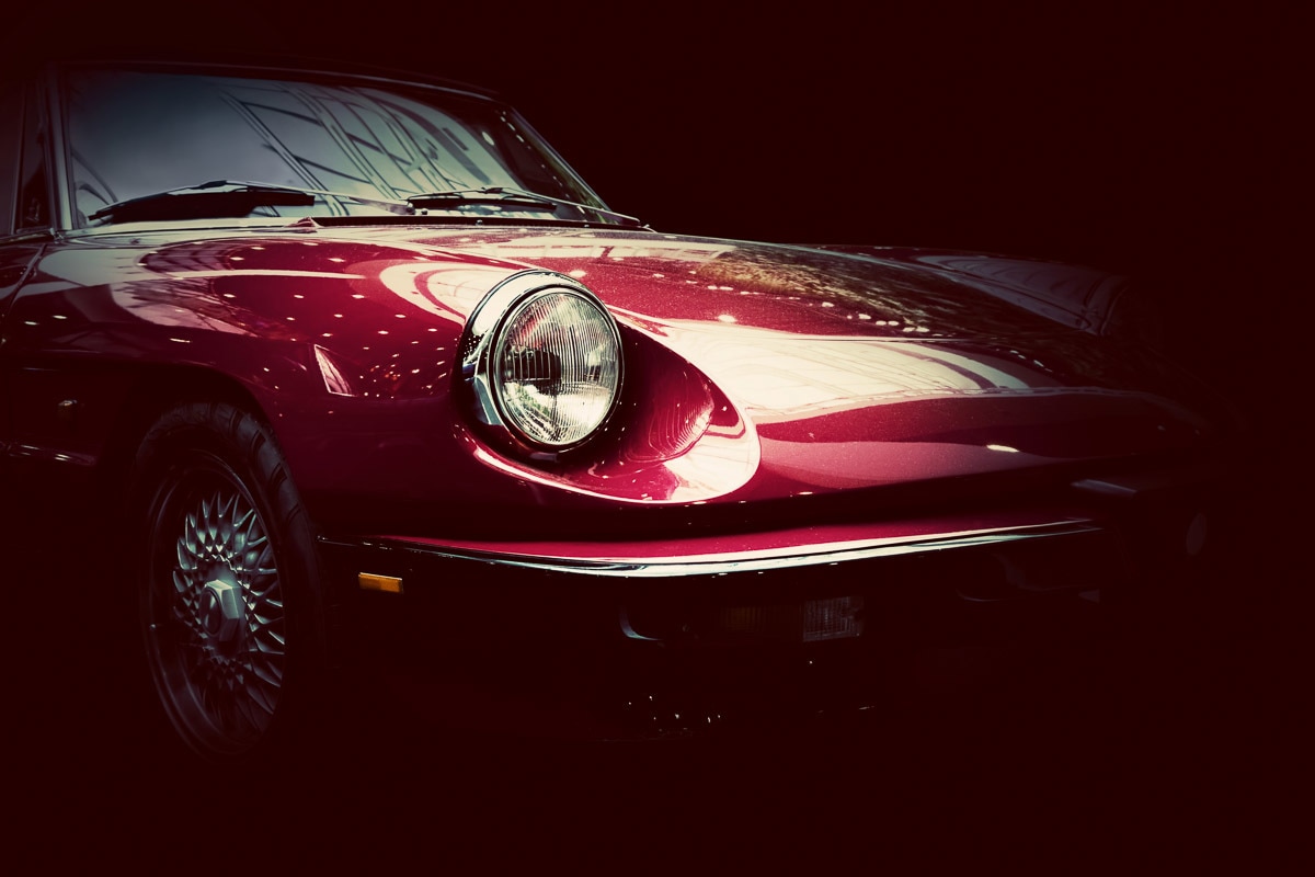 Papermoon Fototapete »Retro-Oldtimer«