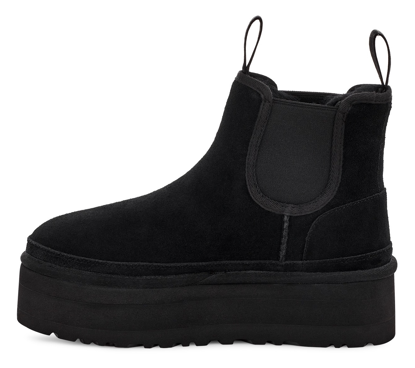 UGG Chelseaboots »NEUMEL PLATFORM CHELSEA«, Plateaustiefel, Winterstiefel mit praktischen Anziehlaschen
