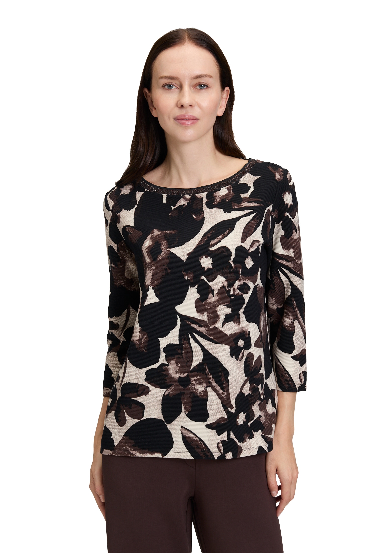 Betty Barclay Sweatshirt »Sweatshirt mit Rippenstruktur«
