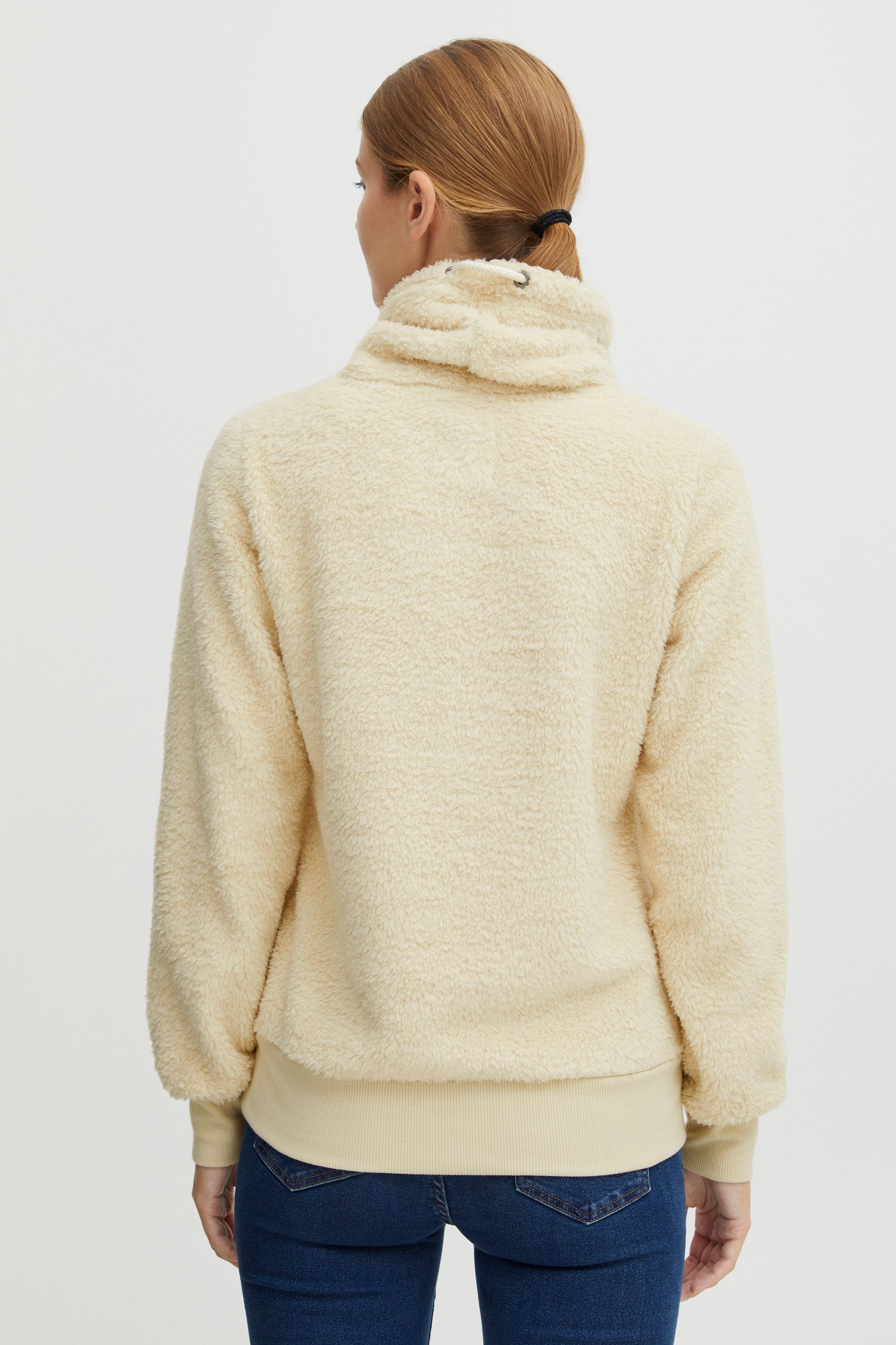 OXMO Trainingspullover »Fleecepullover OXAnnika«