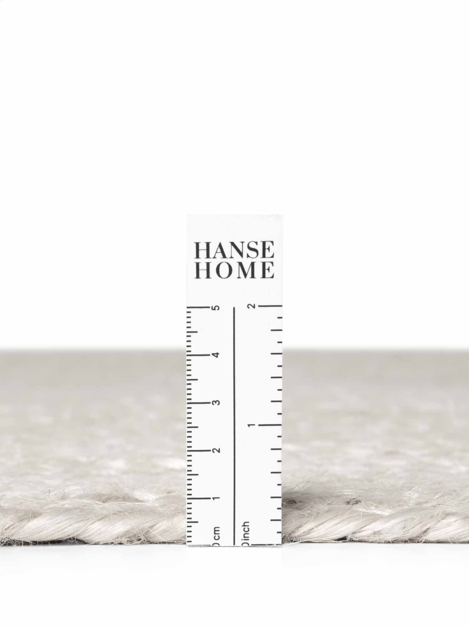 HANSE Home Teppich »Rangpur Juteteppich« oval 10 mm Höhe Handgewebt, 100% Jute , Natur, Wohnzimmer, Flur, Boho, Skandi