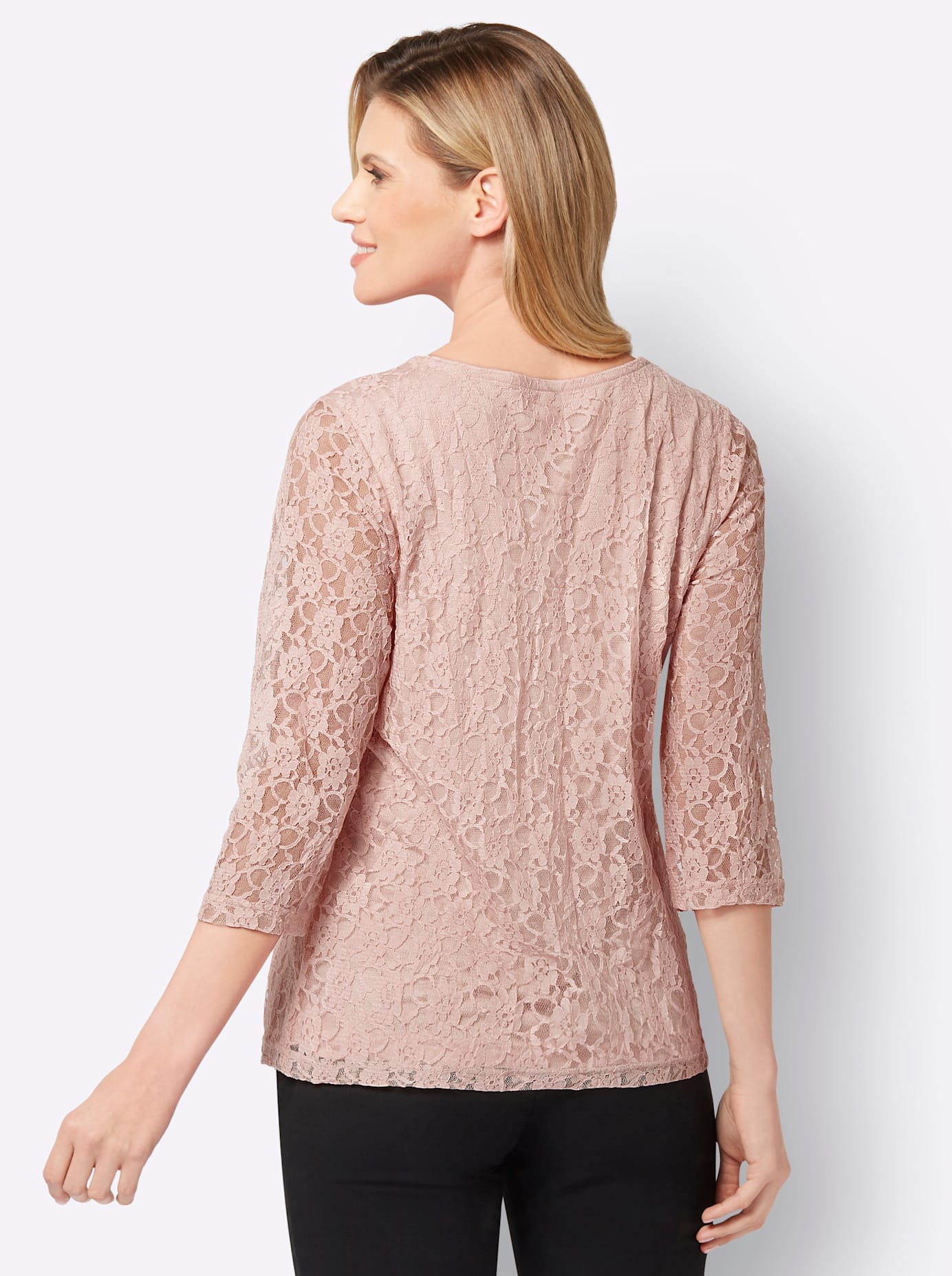 Classic Basics Spitzenshirt »Spitzenshirt«, (1 tlg.)