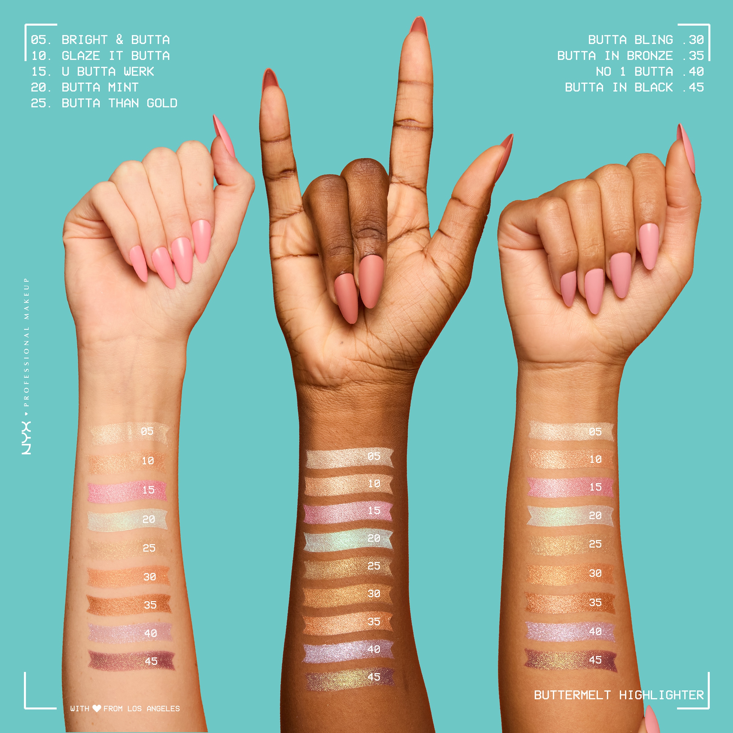 NYX Highlighter »NYX Professional Makeup Buttermelt Highlighter«