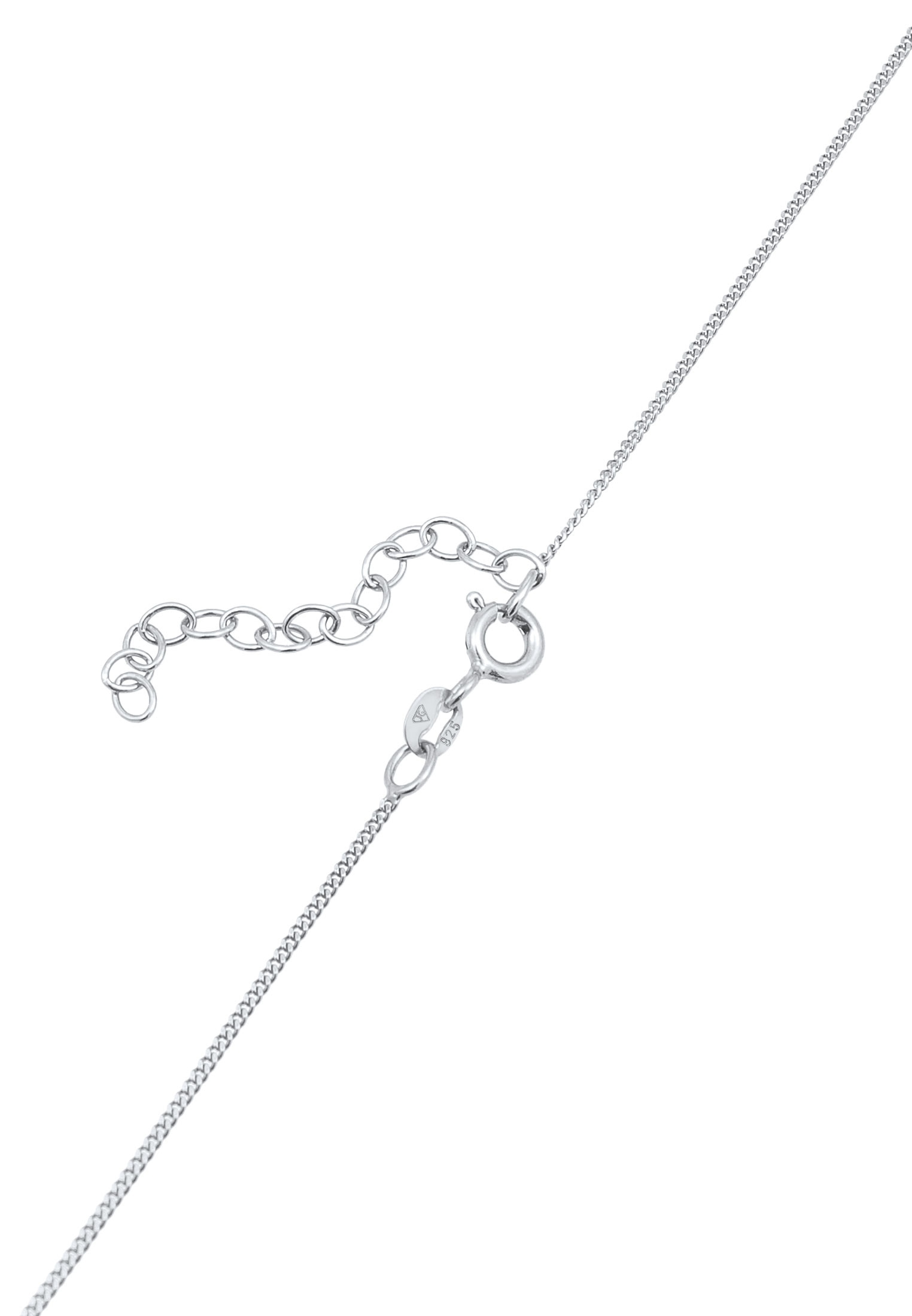 Elli Choker »Halskette Choker Sterne Halbmond Astro Look 925 Silber«