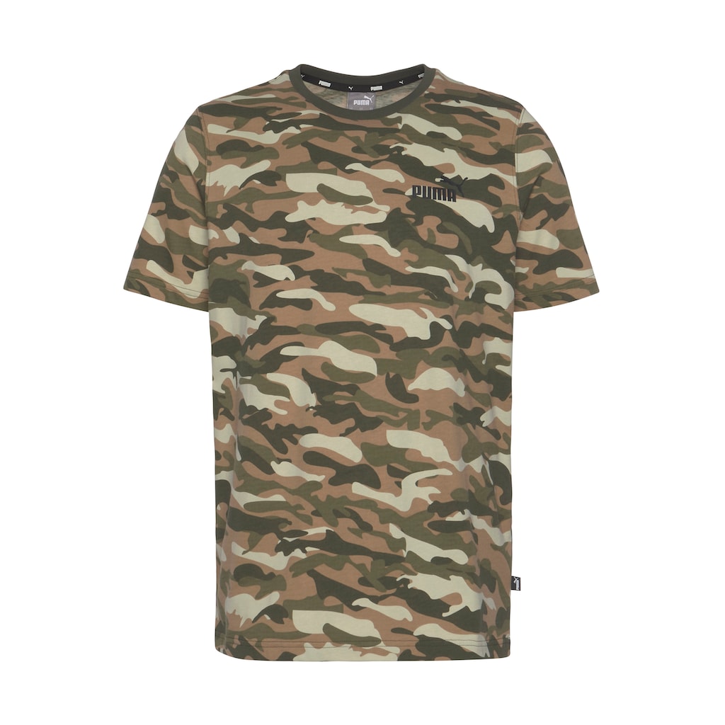 PUMA T-Shirt »ESS+ Camo AOP Tee«