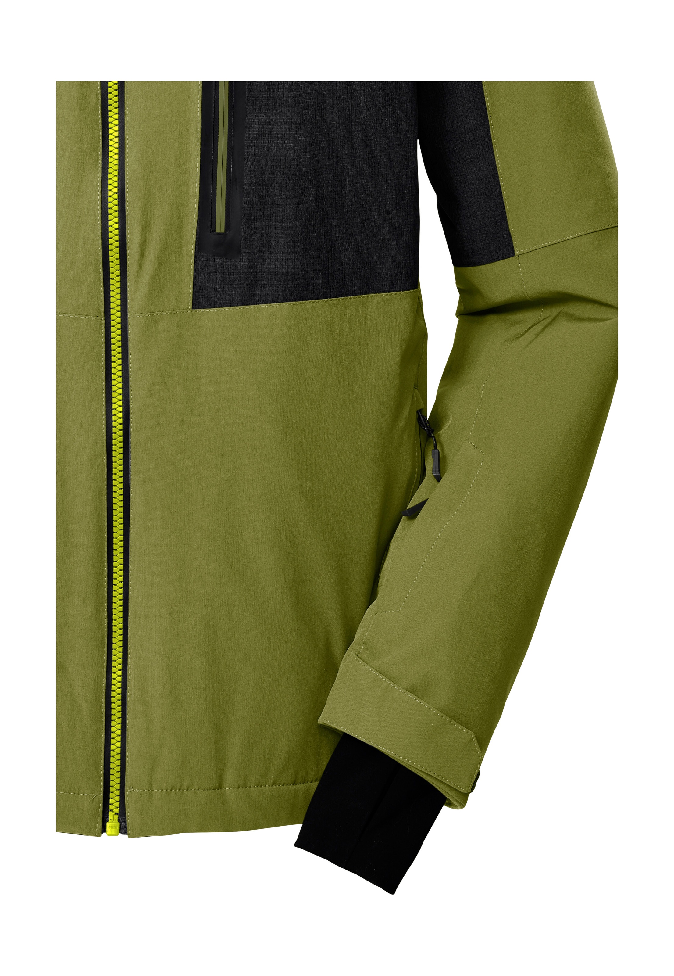 Killtec Skijacke »KSW 47 MN SKI JCKT«, Herren Skijacke: wasserdicht, atmungsaktiv, abnehmbare Kapuze