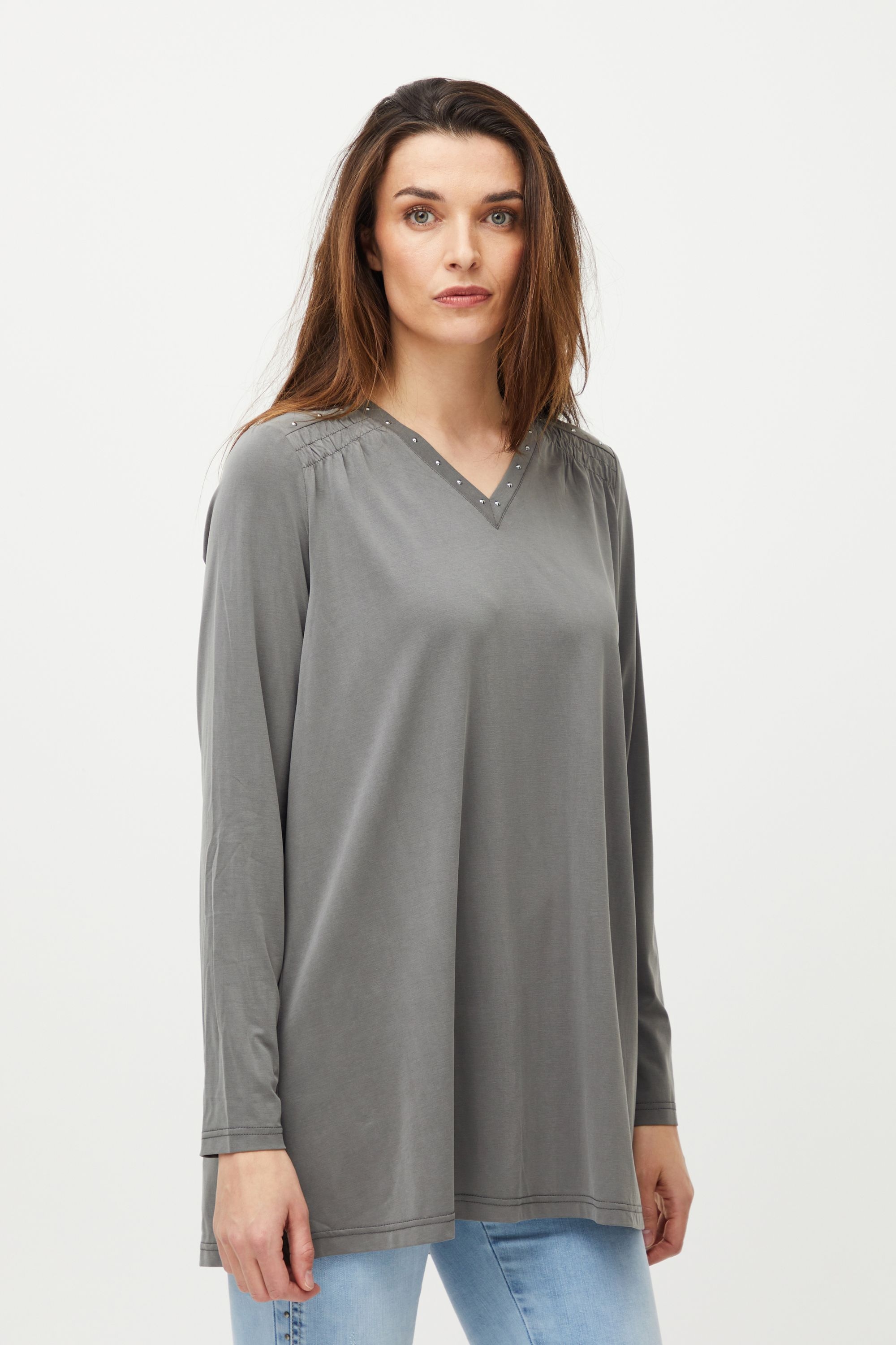Pulz Jeans Tunika »Langarmbluse PZLippa«
