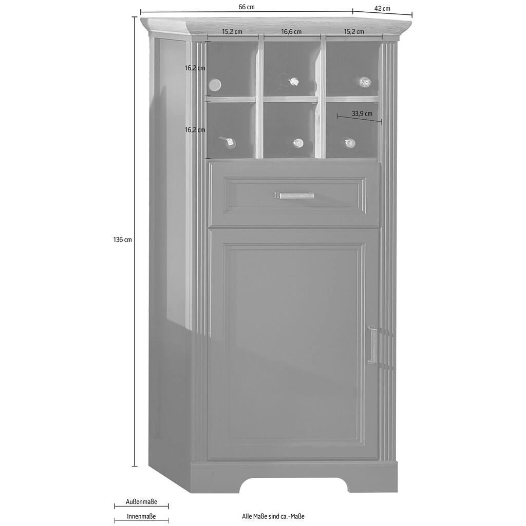 Innostyle Stauraumschrank »Jasmin«