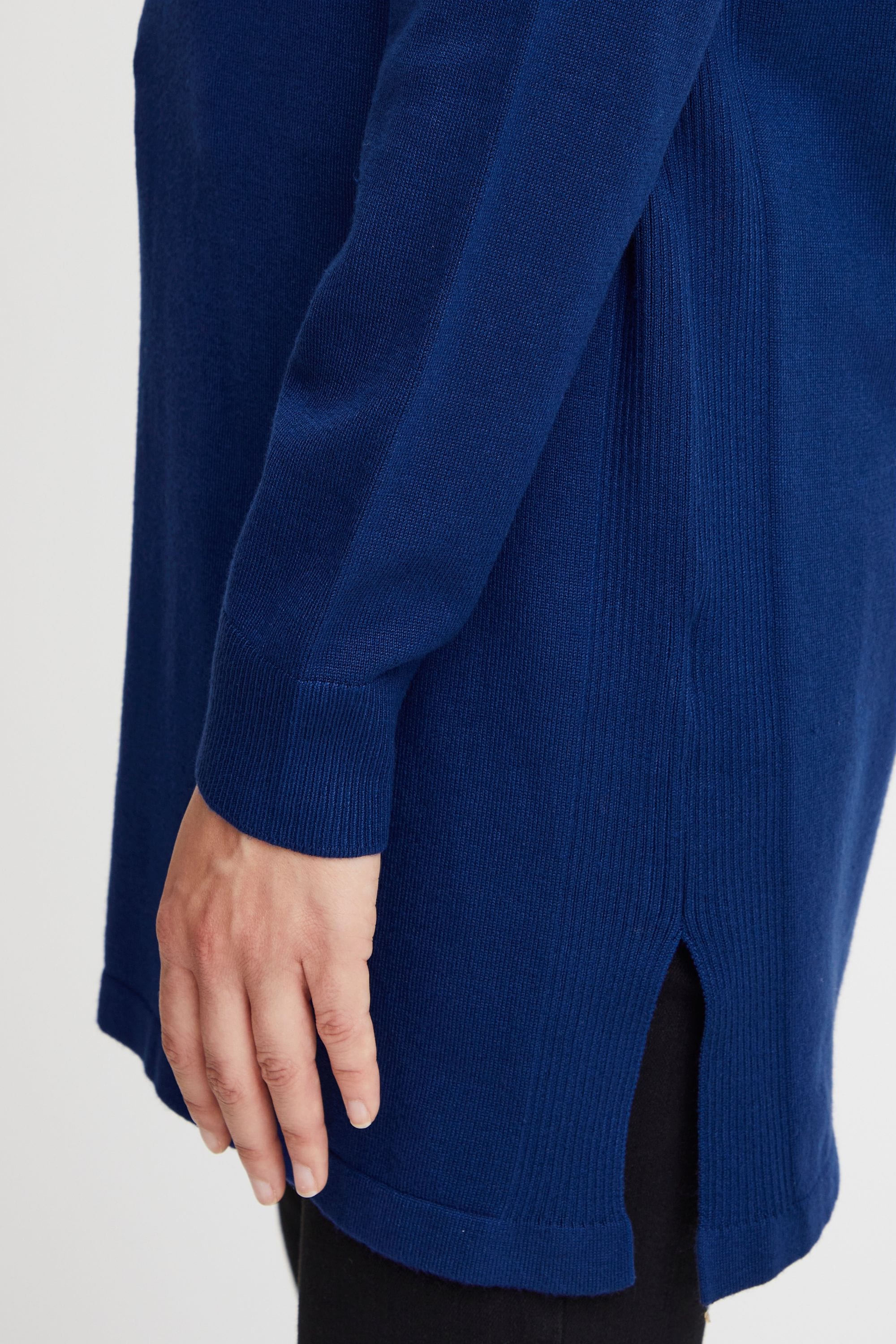 fransa Strickfleece-Pullover »Strickpullover FRBlume«