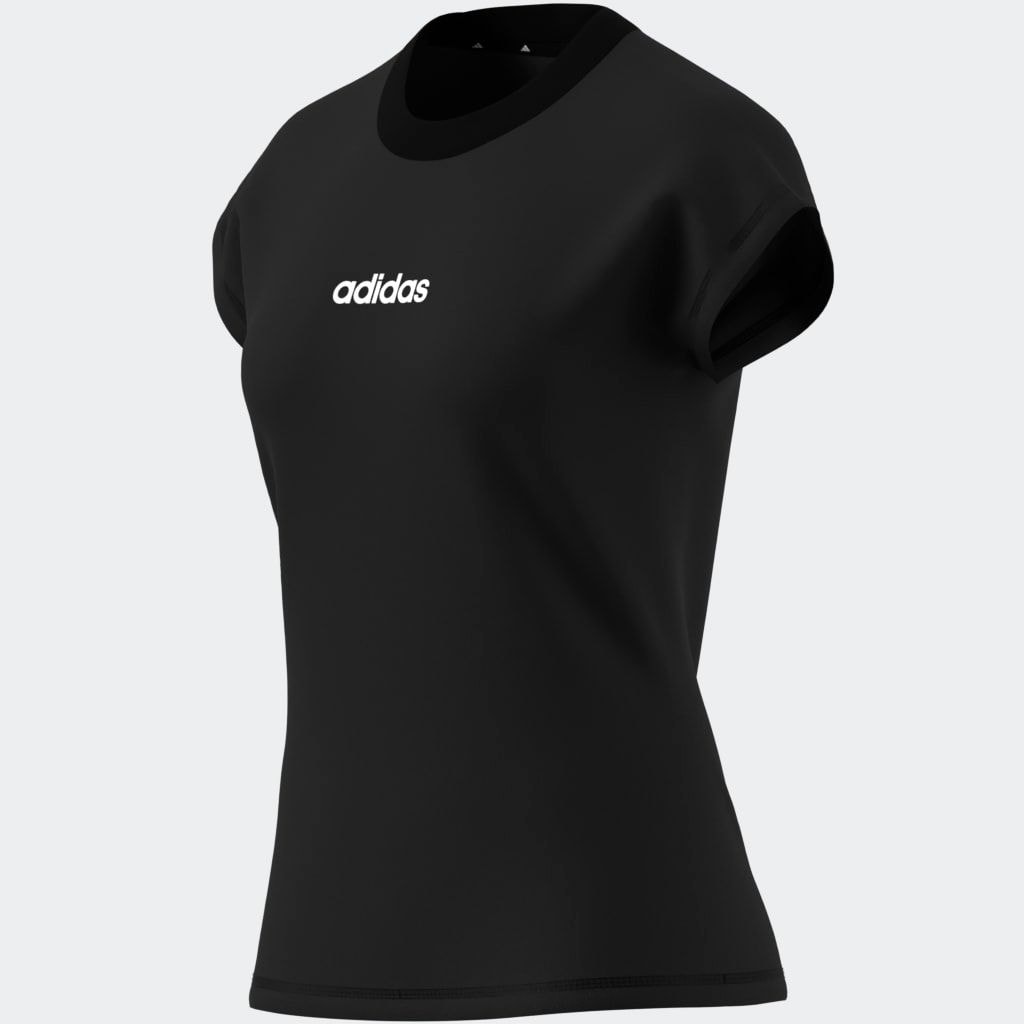 adidas Sportswear T-Shirt »W LIN SJ T«, Basic T-Shirt aus weichem Material