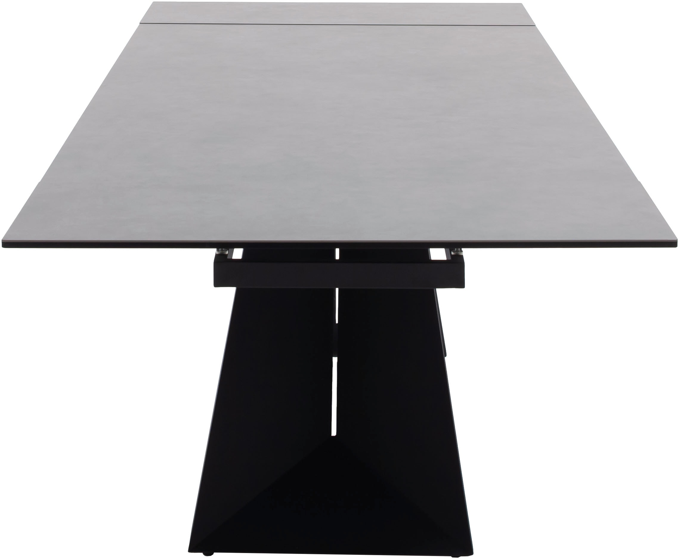 MCA furniture Esstisch »Nagoya« 1 Stk. tlg. Auszugstisch, Stirnauszug, Metallgestell, Keramik, Sicherheitsglas