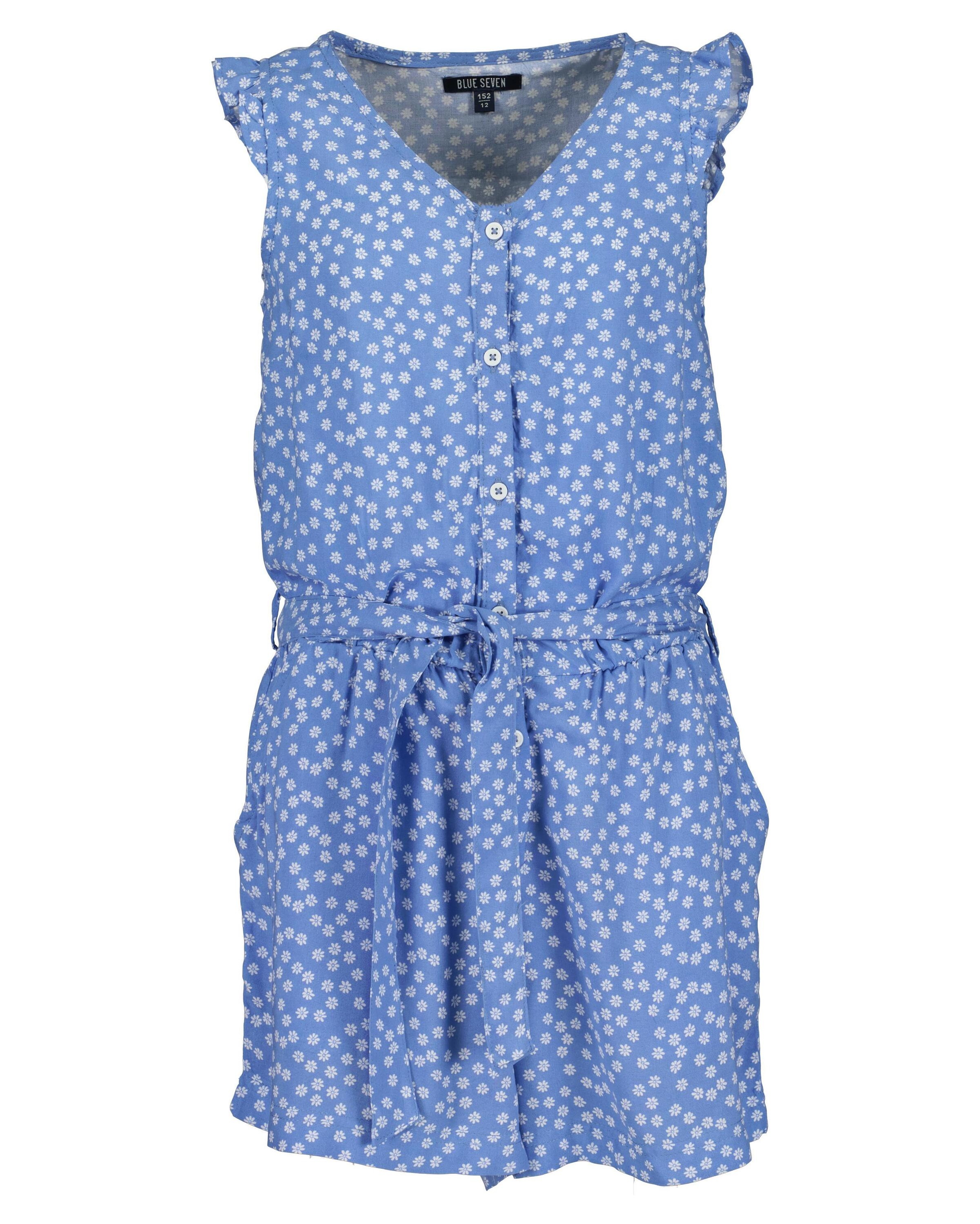 Blue Seven Mädchen Jumpsuit »Mädchen Jumpsuit« 1 Stk. tlg. Rüschen in blau, Größe 152
