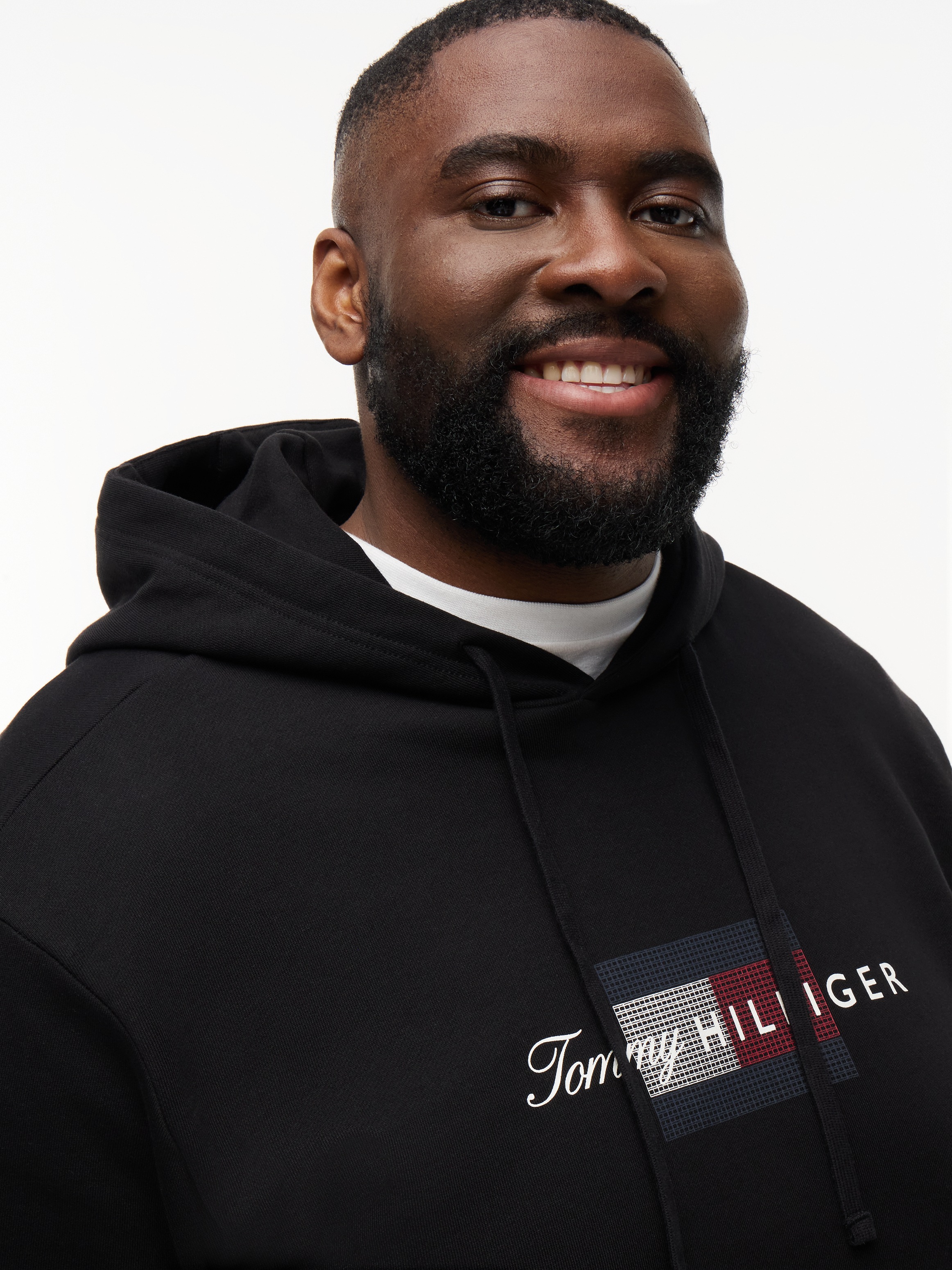 Tommy Hilfiger Big & Tall Hoodie »BT-SCRIPT FLAG«, Große Größen
