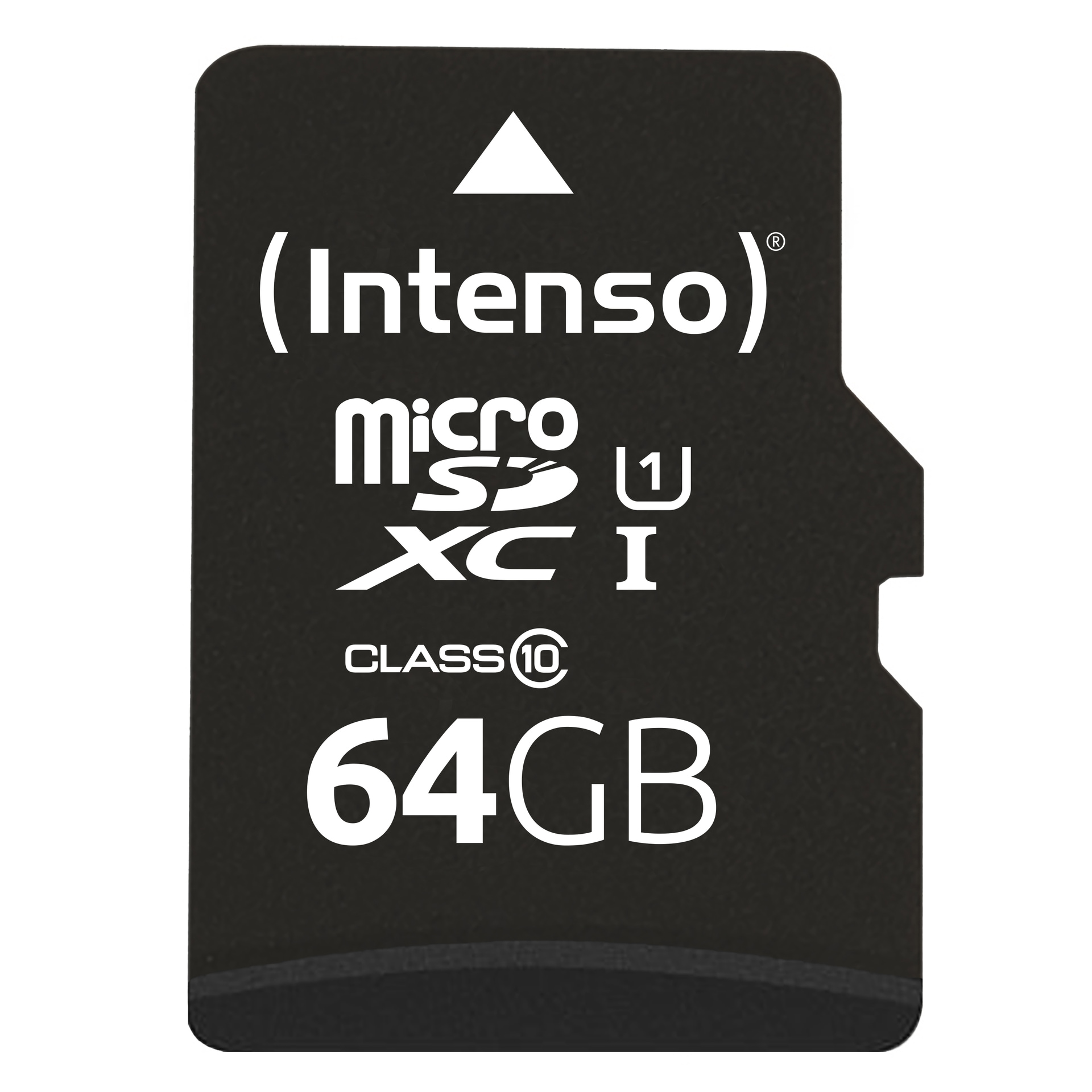 Intenso Speicherkarte »64 GB microSDXC UHS-I Performance«, (UHS-I Class 10 90 MB/s Lesegeschwindigkeit), inklusive SD-Adapter