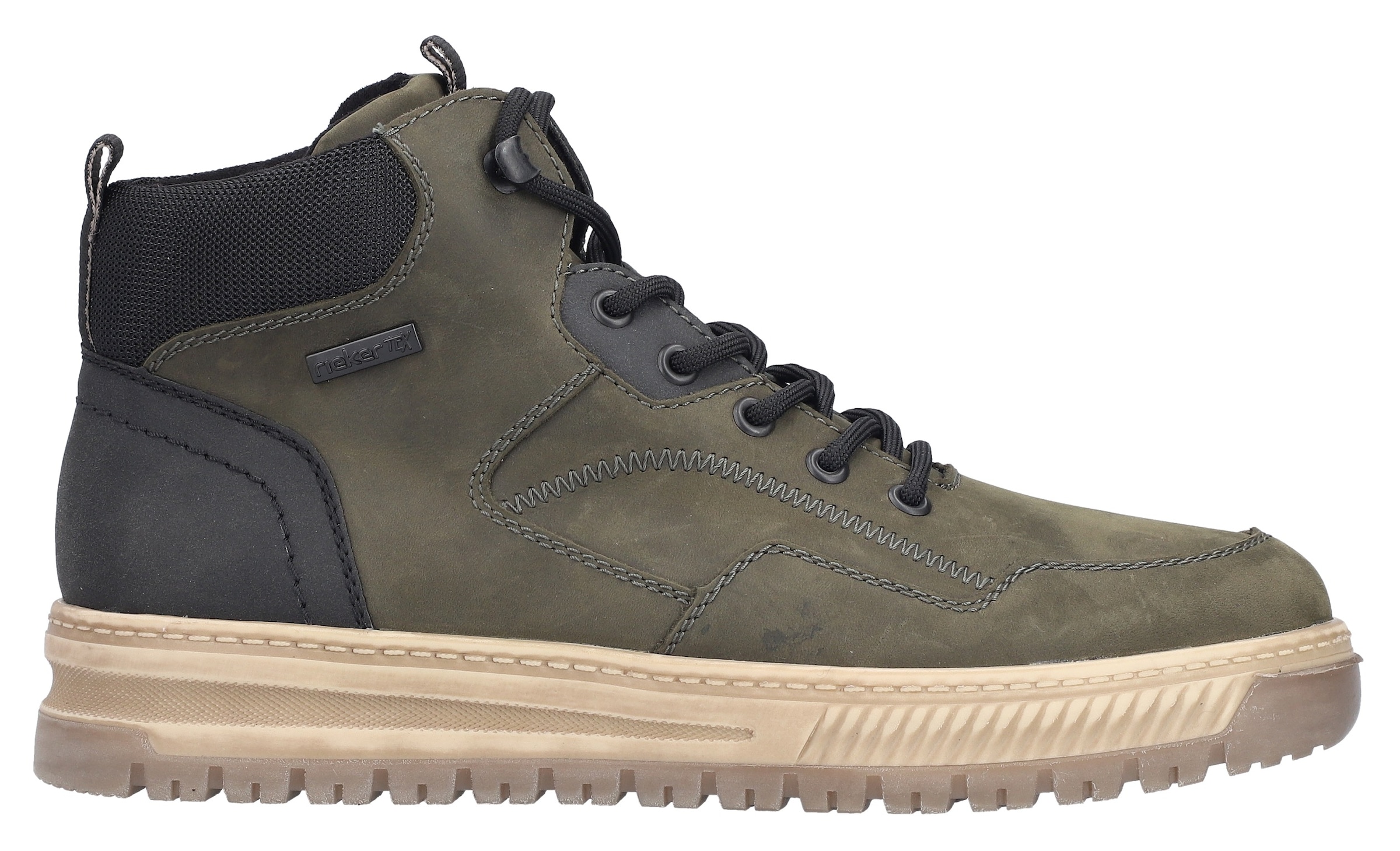 Rieker Schnürboots, Outdoorboots, Sneakerboots, TEX-Membran, mit Innenreißverschluss