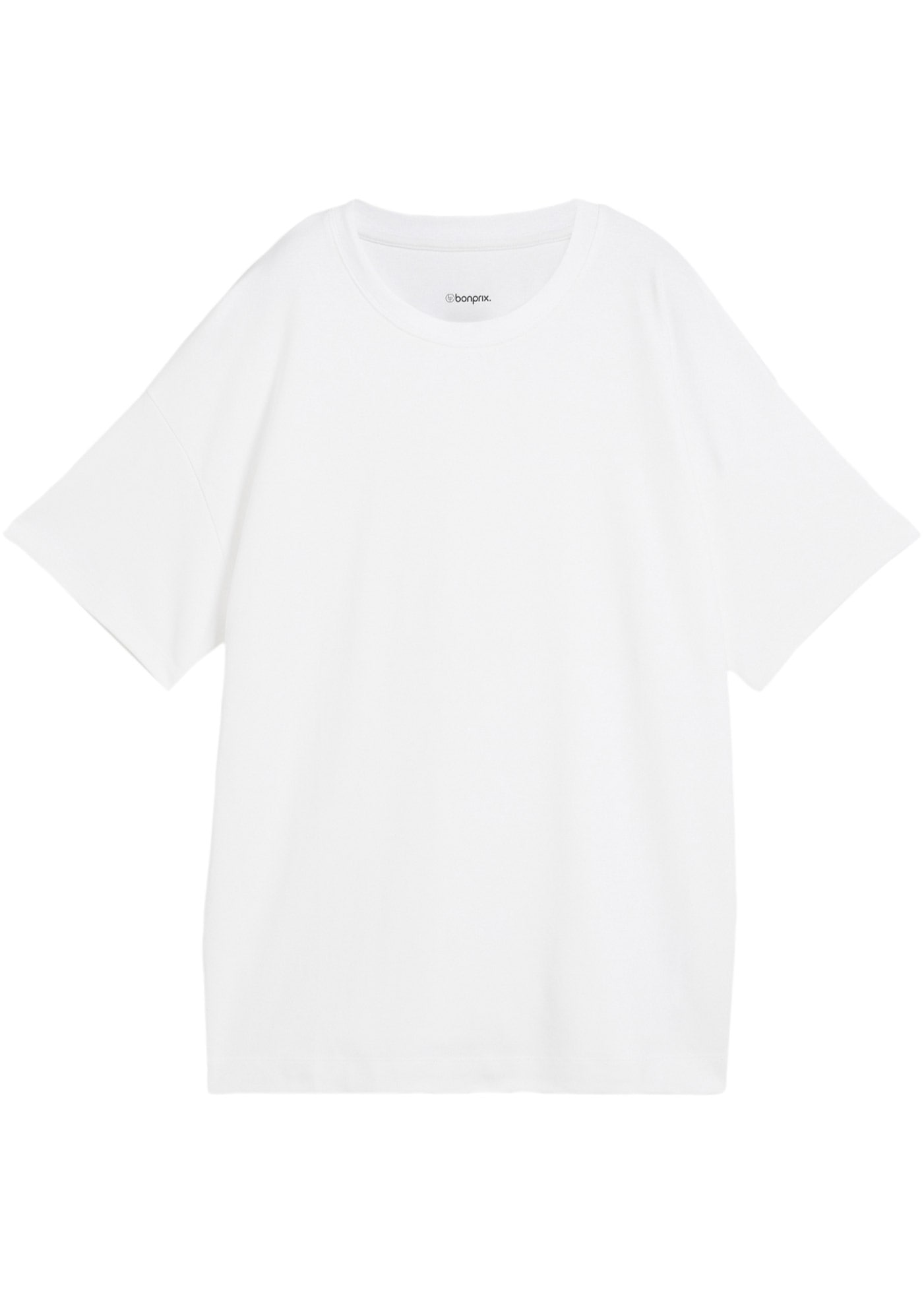 bonprix Oversize-Shirt 1 Oversize-Passform, Halbarm-Design, aus Baumwolle