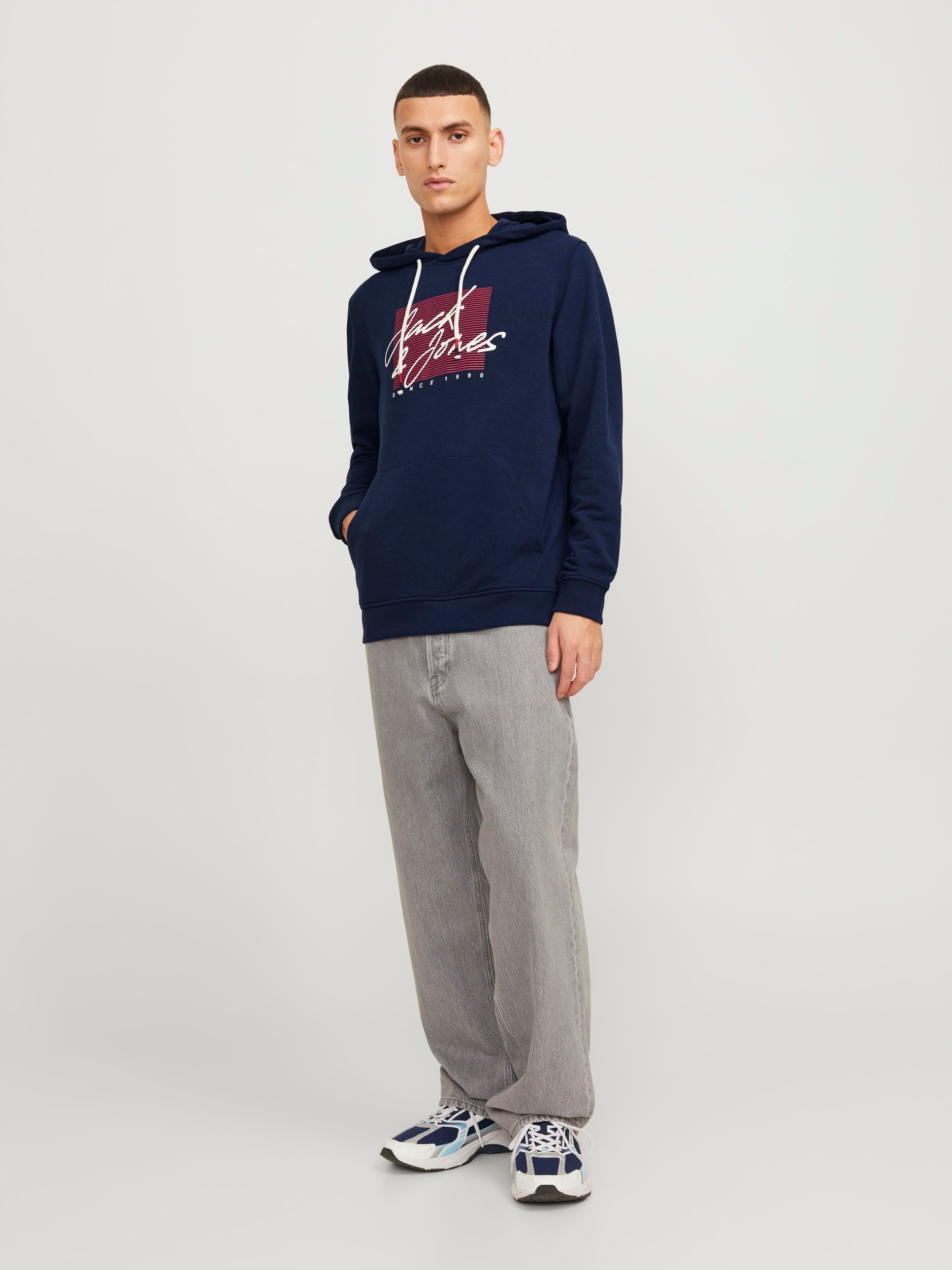 Jack & Jones Hoodie »JJZURI SWEAT HOOD LN«