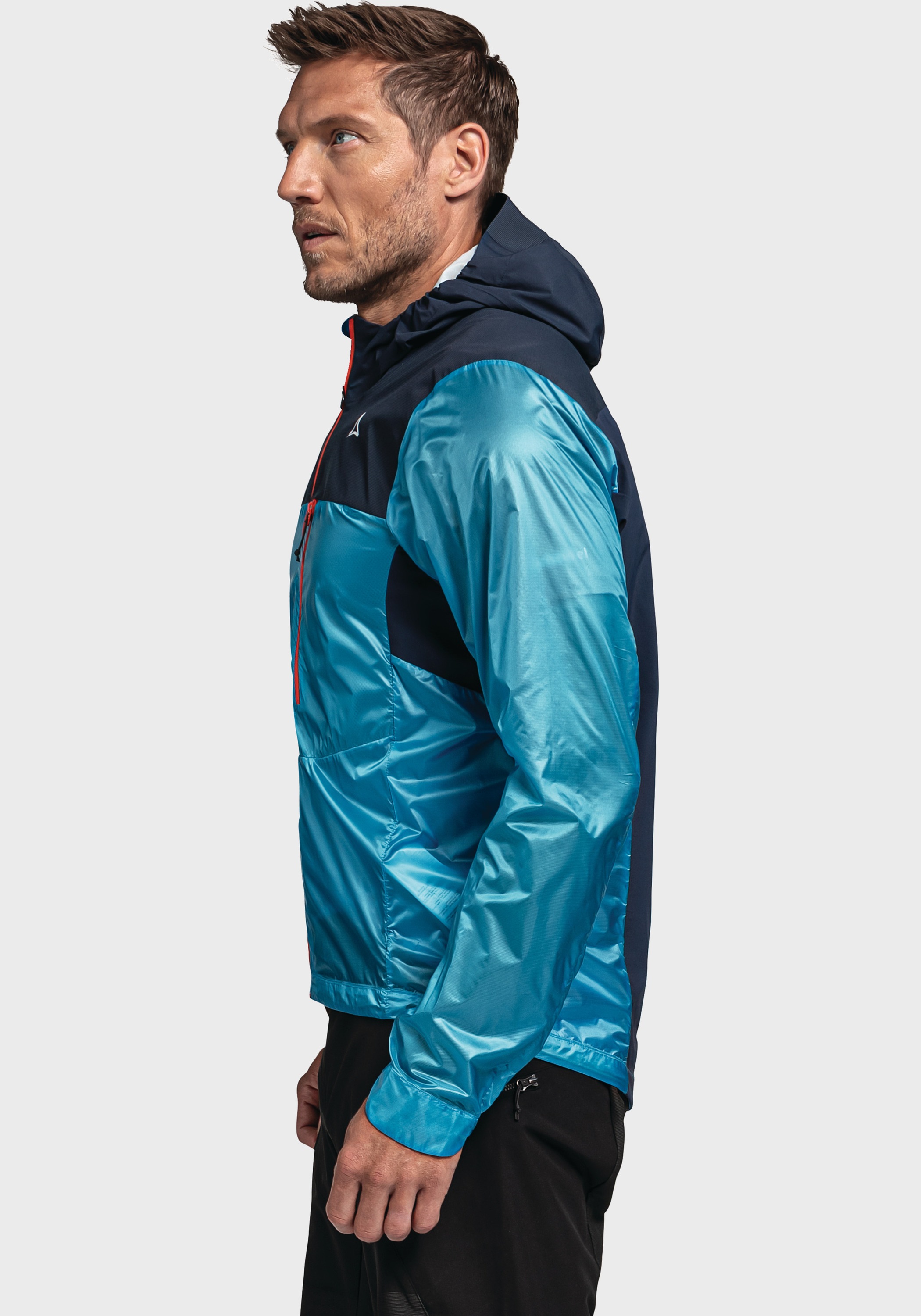 Schöffel Outdoorjacke »Hybrid Jkt Flow Trail M«, mit Kapuze