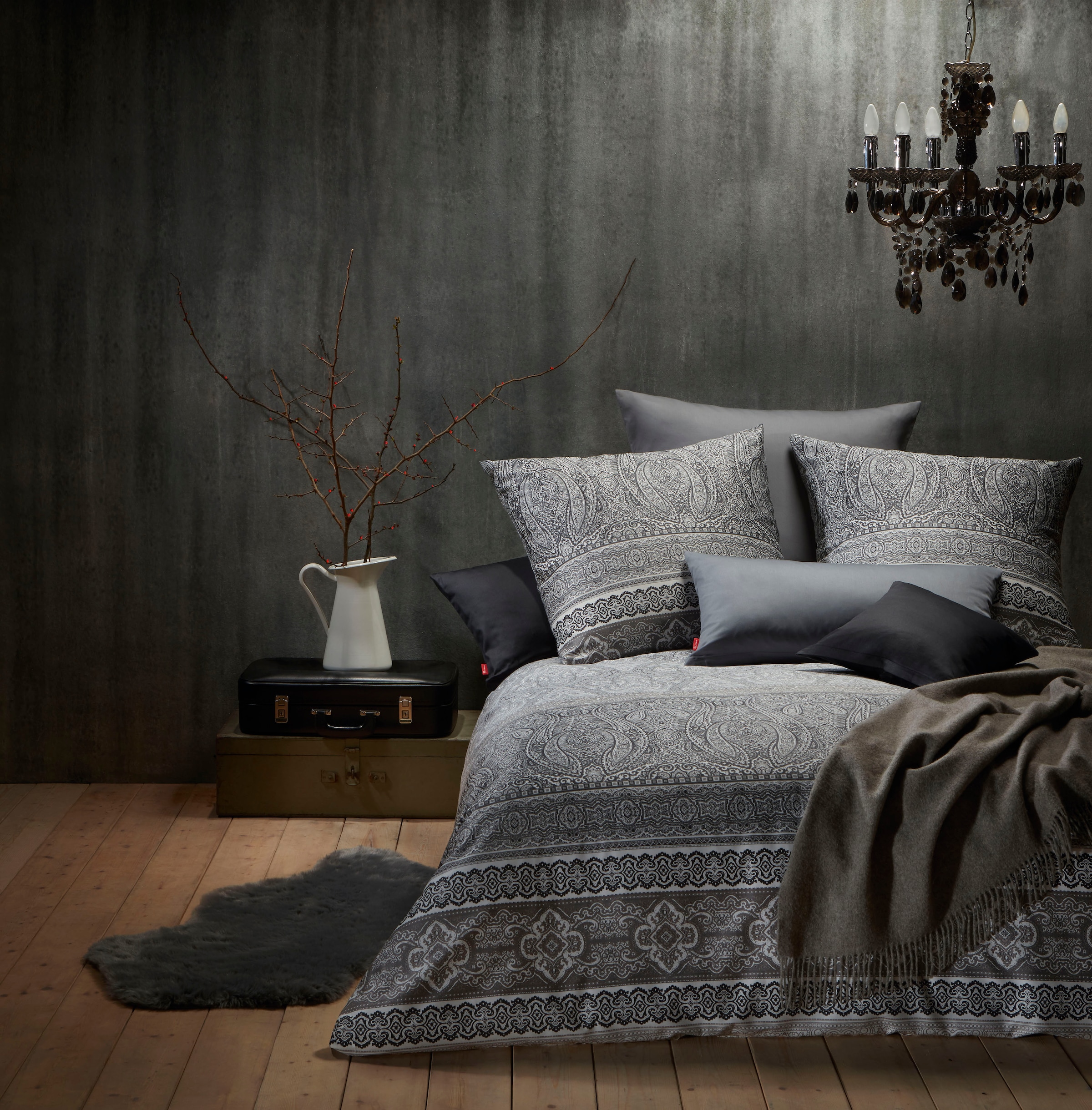 fleuresse Bettwäsche »Modern Classic in Gr. 135x200, 155x220 oder 200x200 cm«
