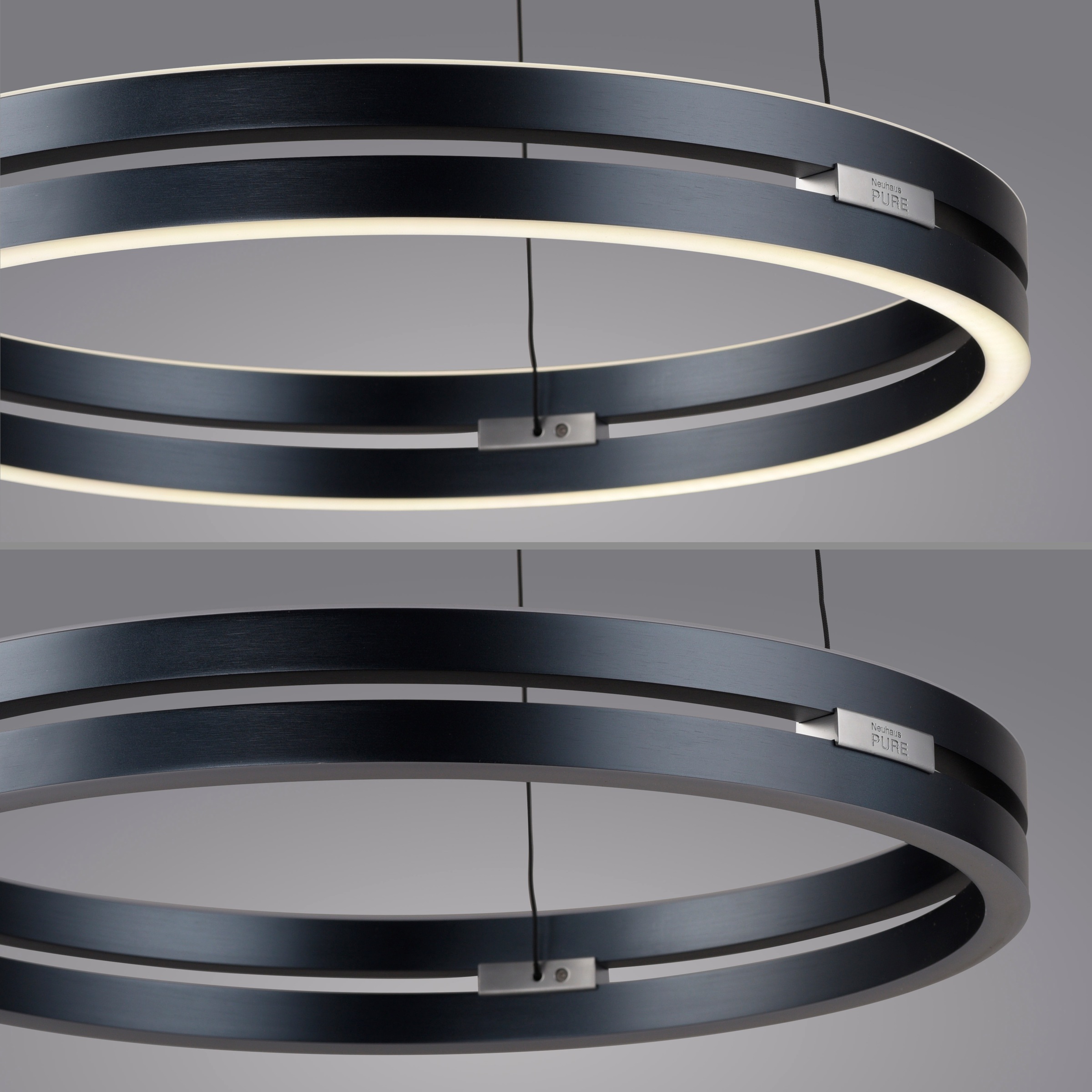 Neuhaus PURE LED Pendelleuchte »PURE E-Loop« LED-Board 1 Stk. warmweiß - kaltweiß e-LIFT® Funktion, CCT, dimmbar über Fernbedienung