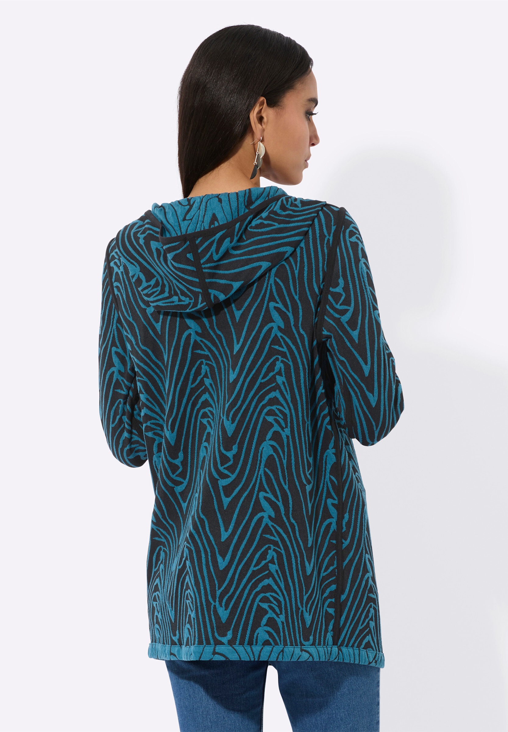 creation L Shirtjacke »Wende-Shirtjacke Shirtjacke mit Wendefunktion«
