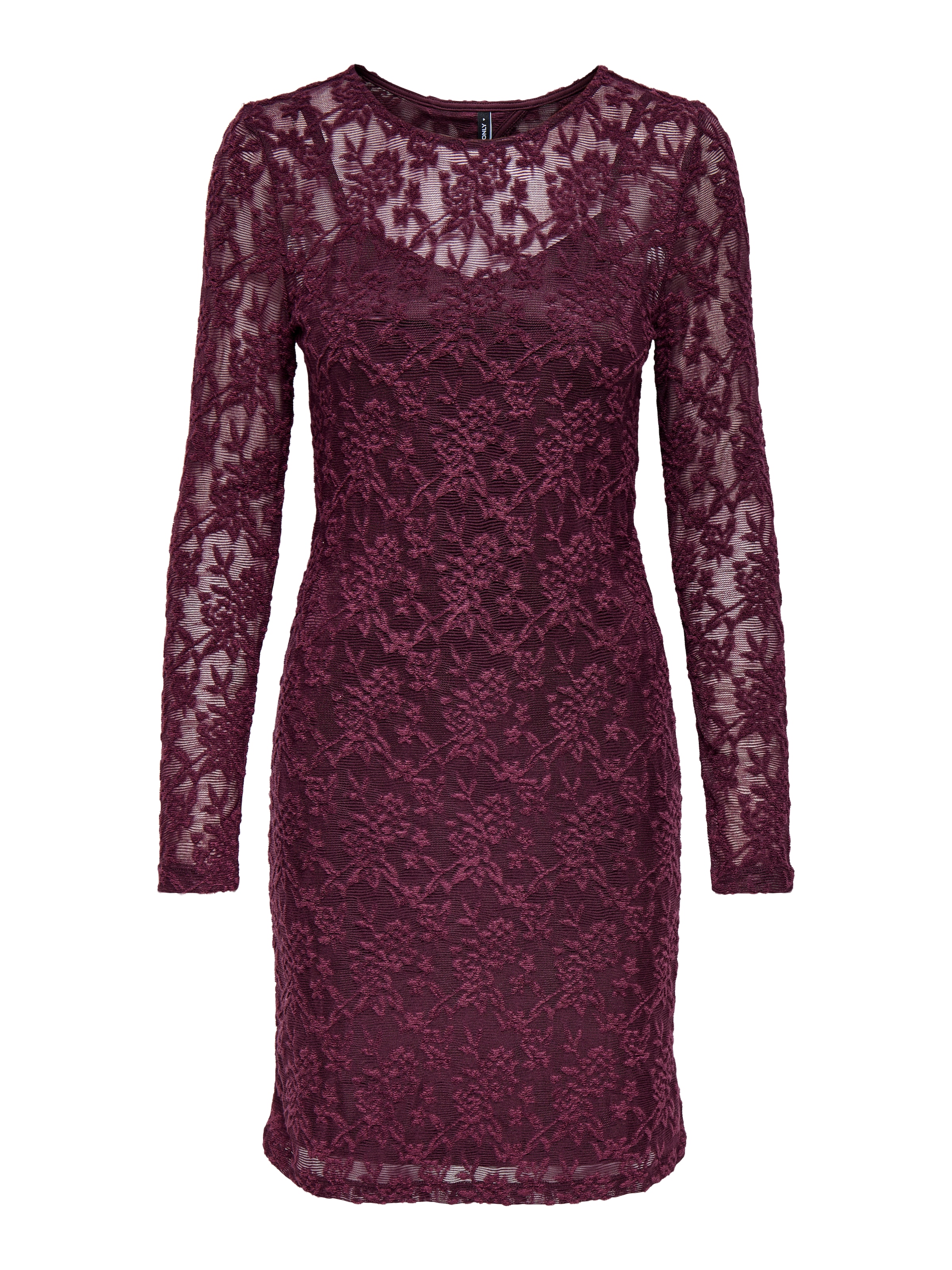 ONLY Minikleid »ONLBLAISE L/S O-NECK DRESS JRS«, Sommerkleid