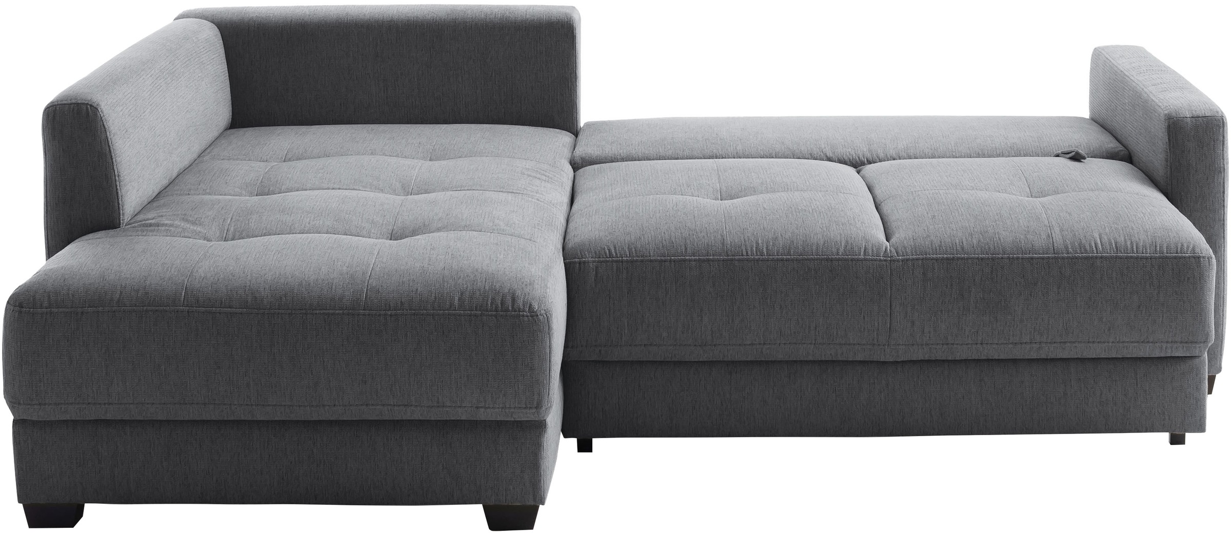 Mr. Couch Ecksofa »Pierre, L-Form mit BoxSpring« Mit Boxpring-Taschenfederkern