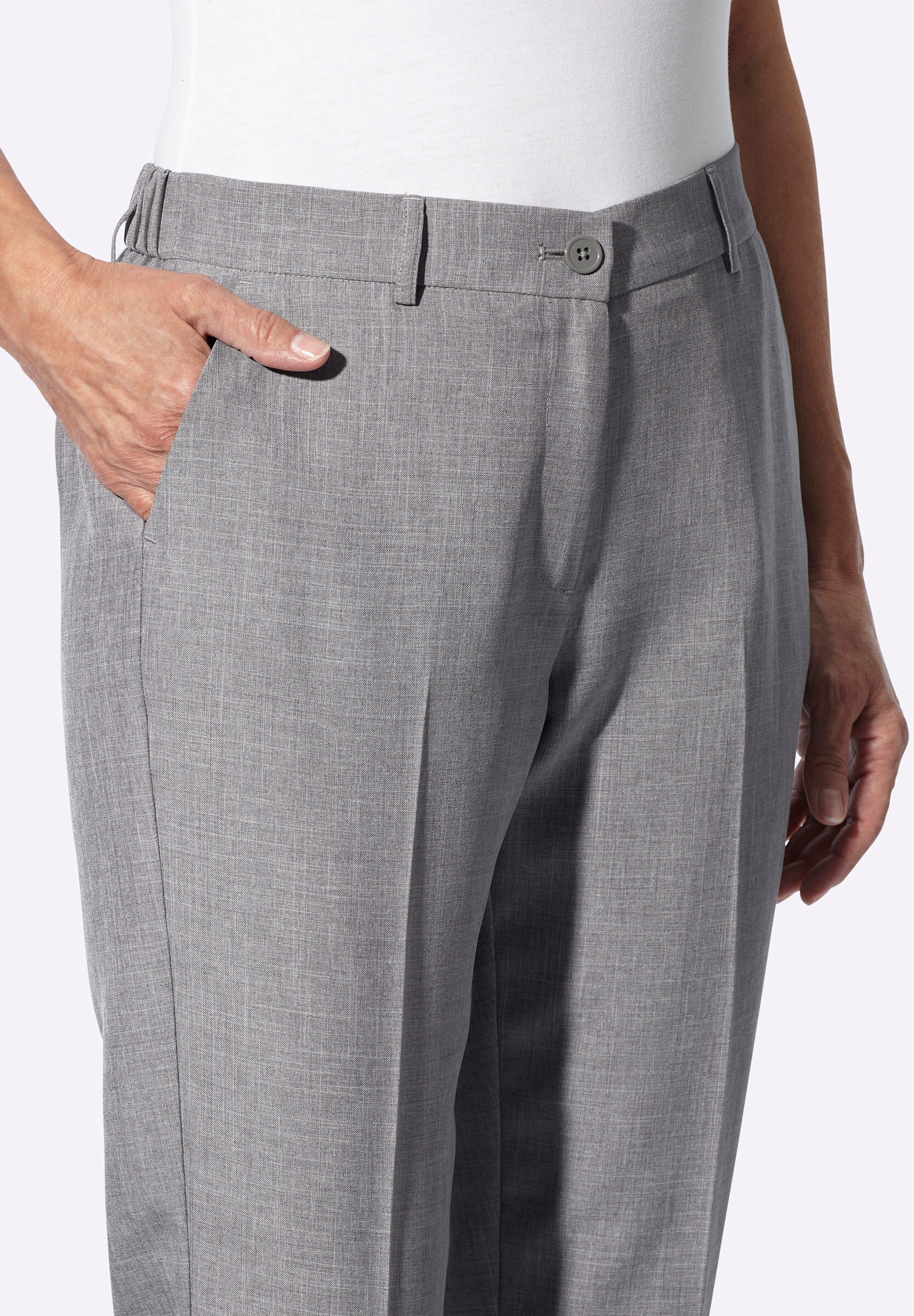 Sieh an! Bügelfaltenhose »Hose Hose mit Bügelfalten«
