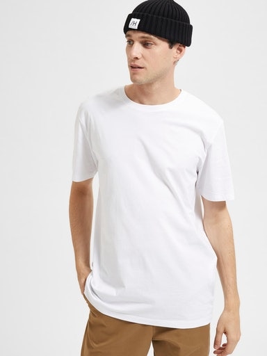 SELECTED HOMME Rundhalsshirt »SLHASPEN SS O-NECK TEE NOOS«