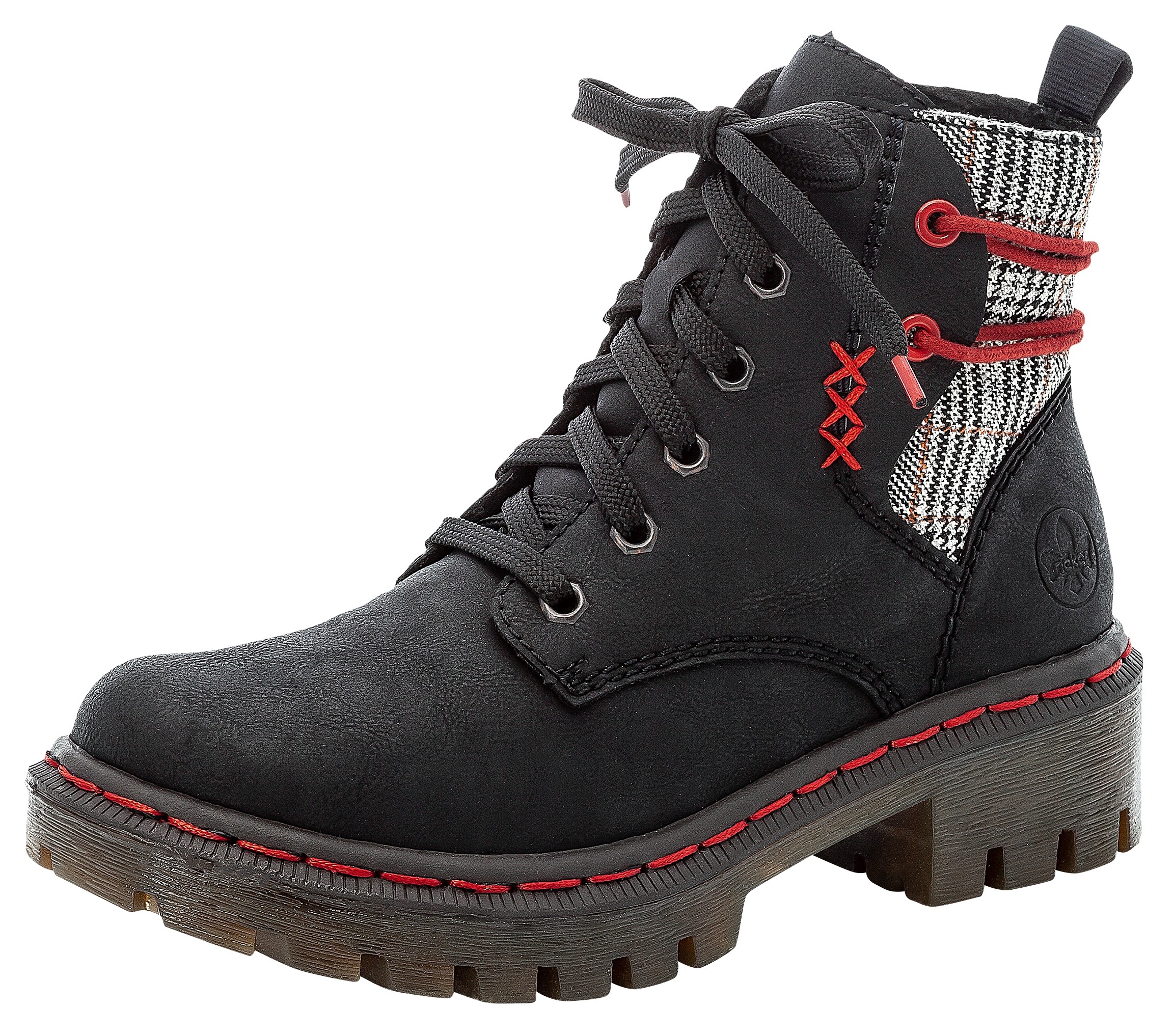 Rieker Winterboots, mit auffälliger Profilsohle